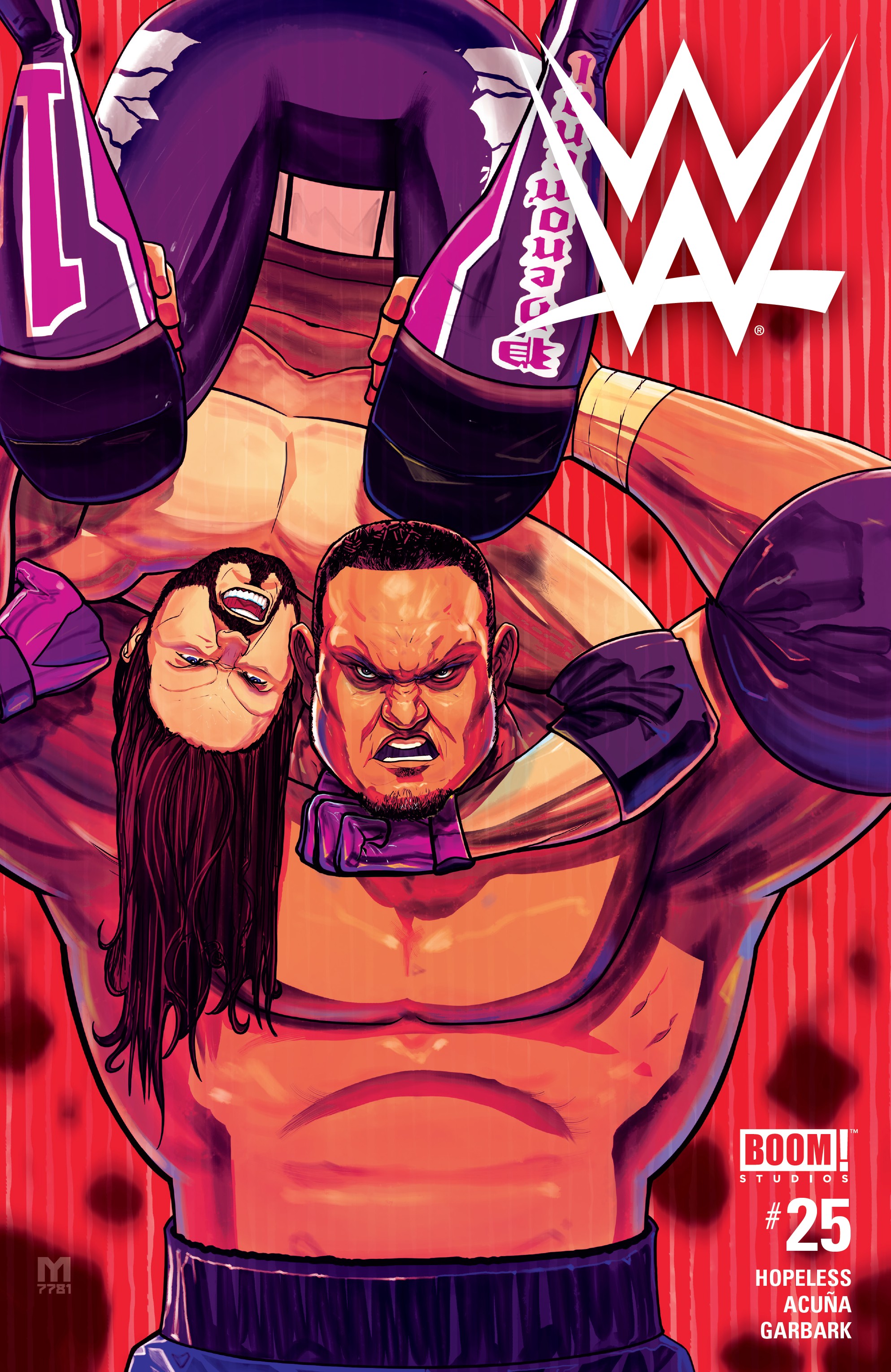 Read online WWE comic -  Issue #25 - 1