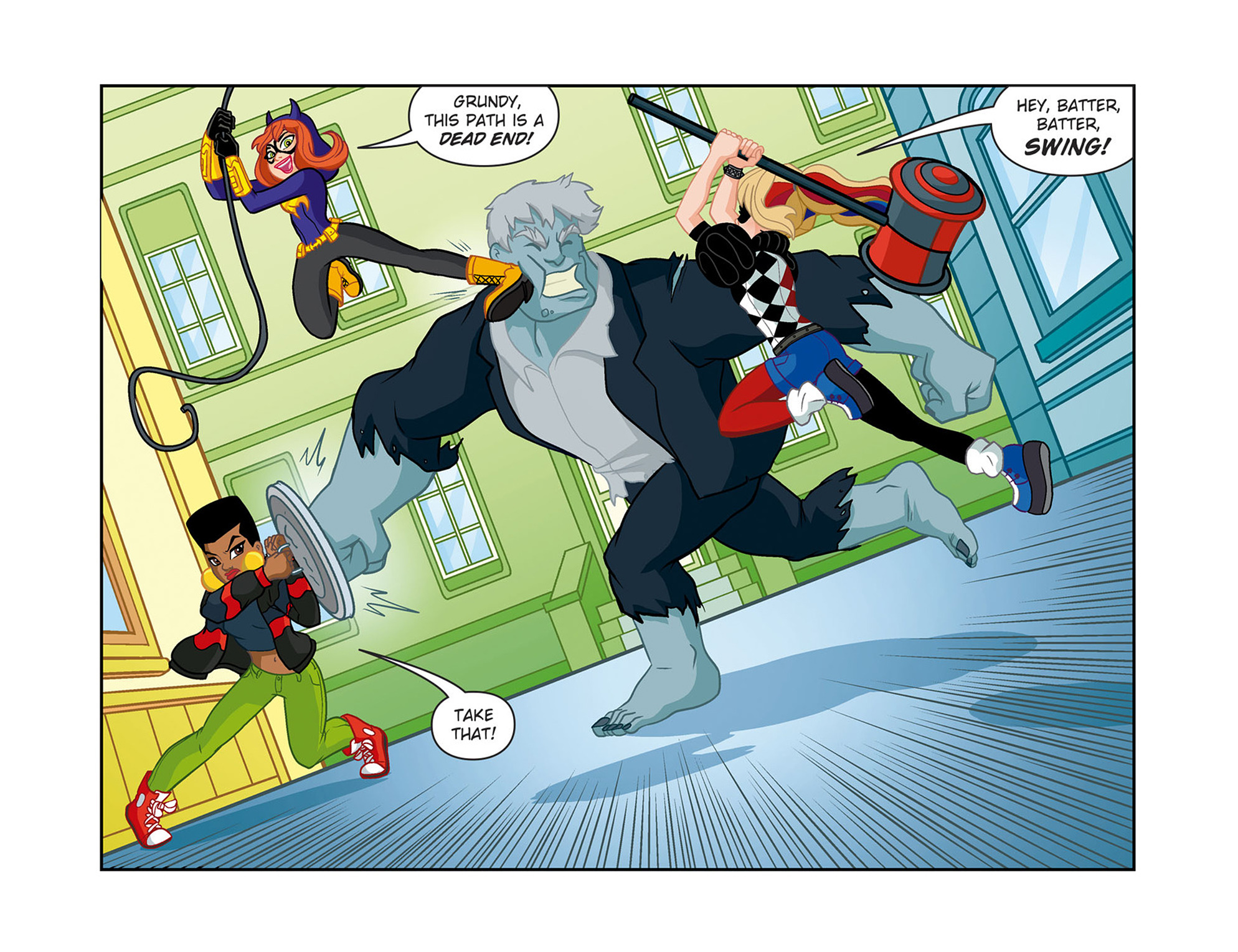 Read online DC Super Hero Girls: Past Times at Super Hero High comic -  Issue #12 - 15