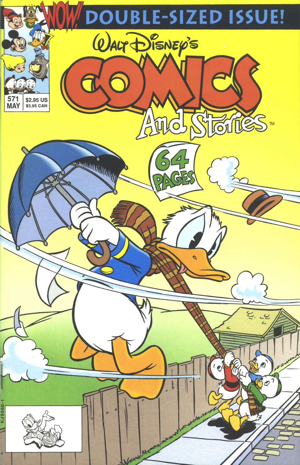 Read online Walt Disney's Comics and Stories comic -  Issue #571 - 1