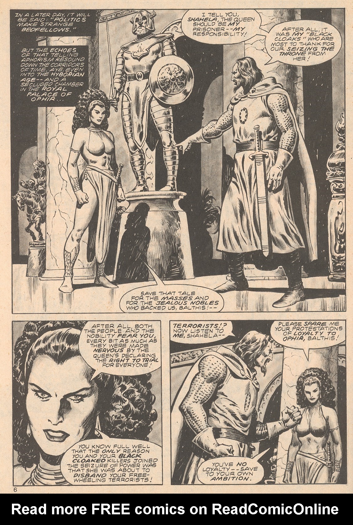 Read online The Savage Sword Of Conan comic -  Issue #68 - 6