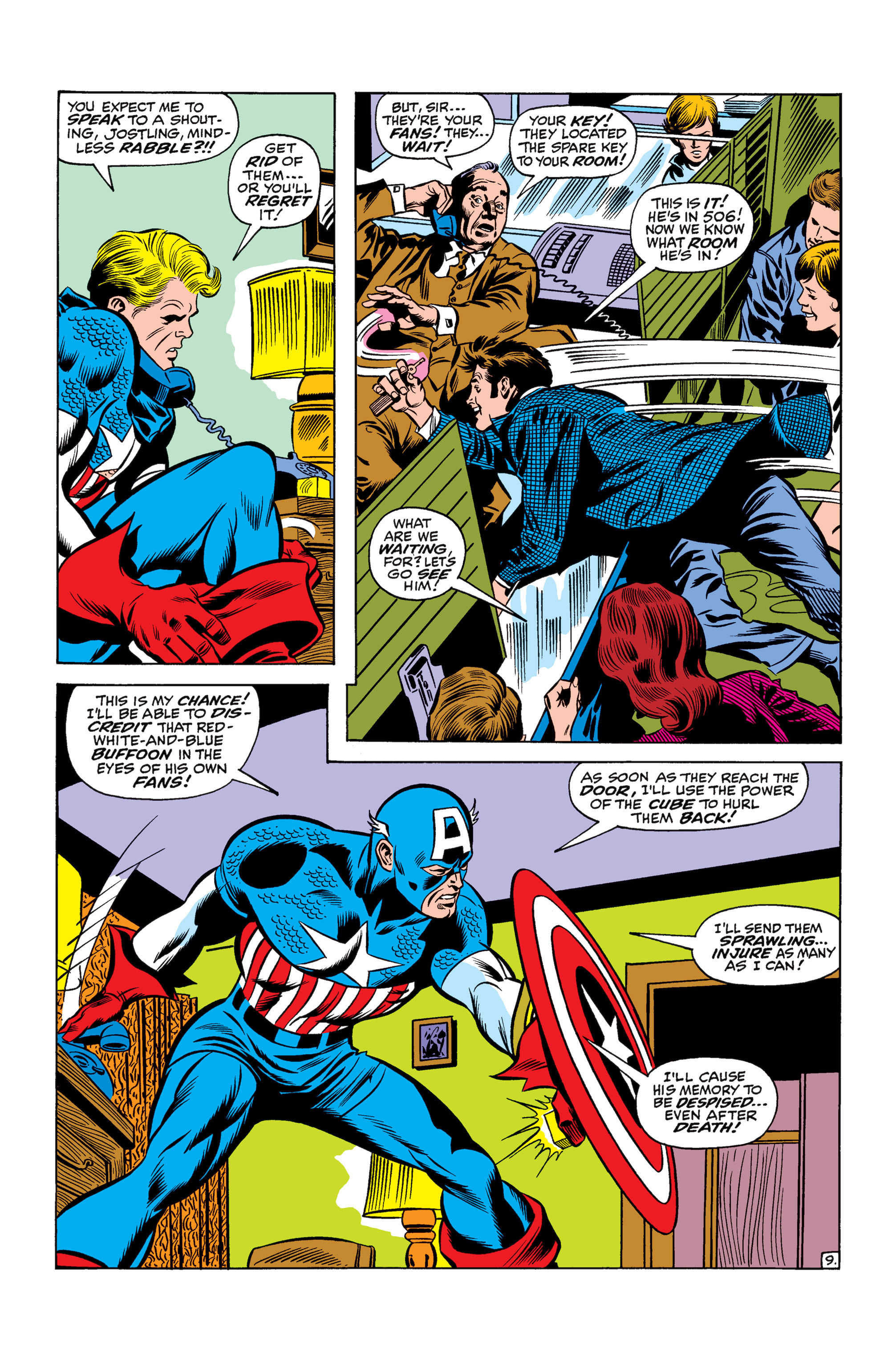 Read online Marvel Masterworks: Captain America comic -  Issue # TPB 4 (Part 1) - 99