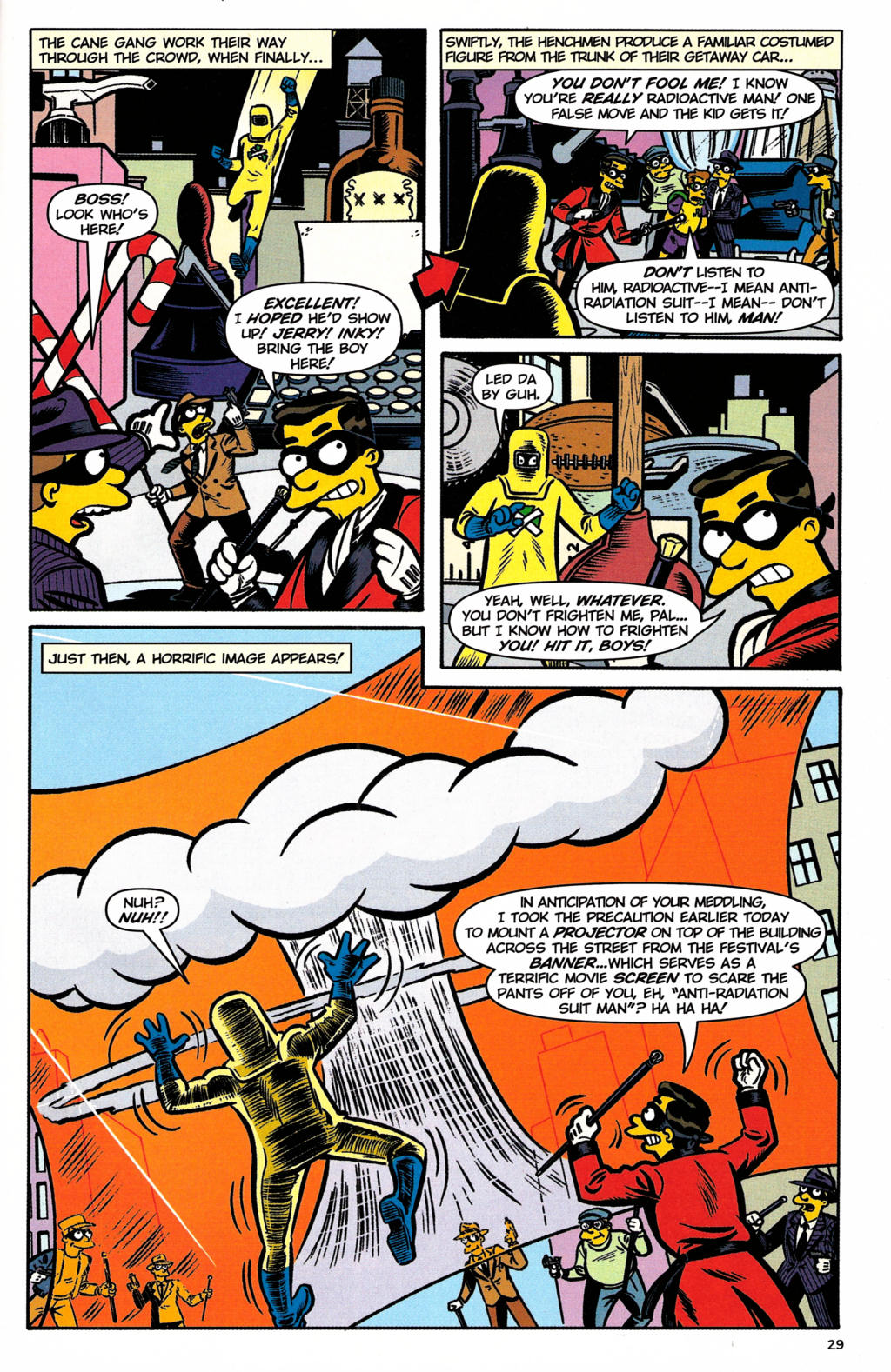 Read online Bongo Comics Presents Simpsons Super Spectacular comic -  Issue #4 - 31