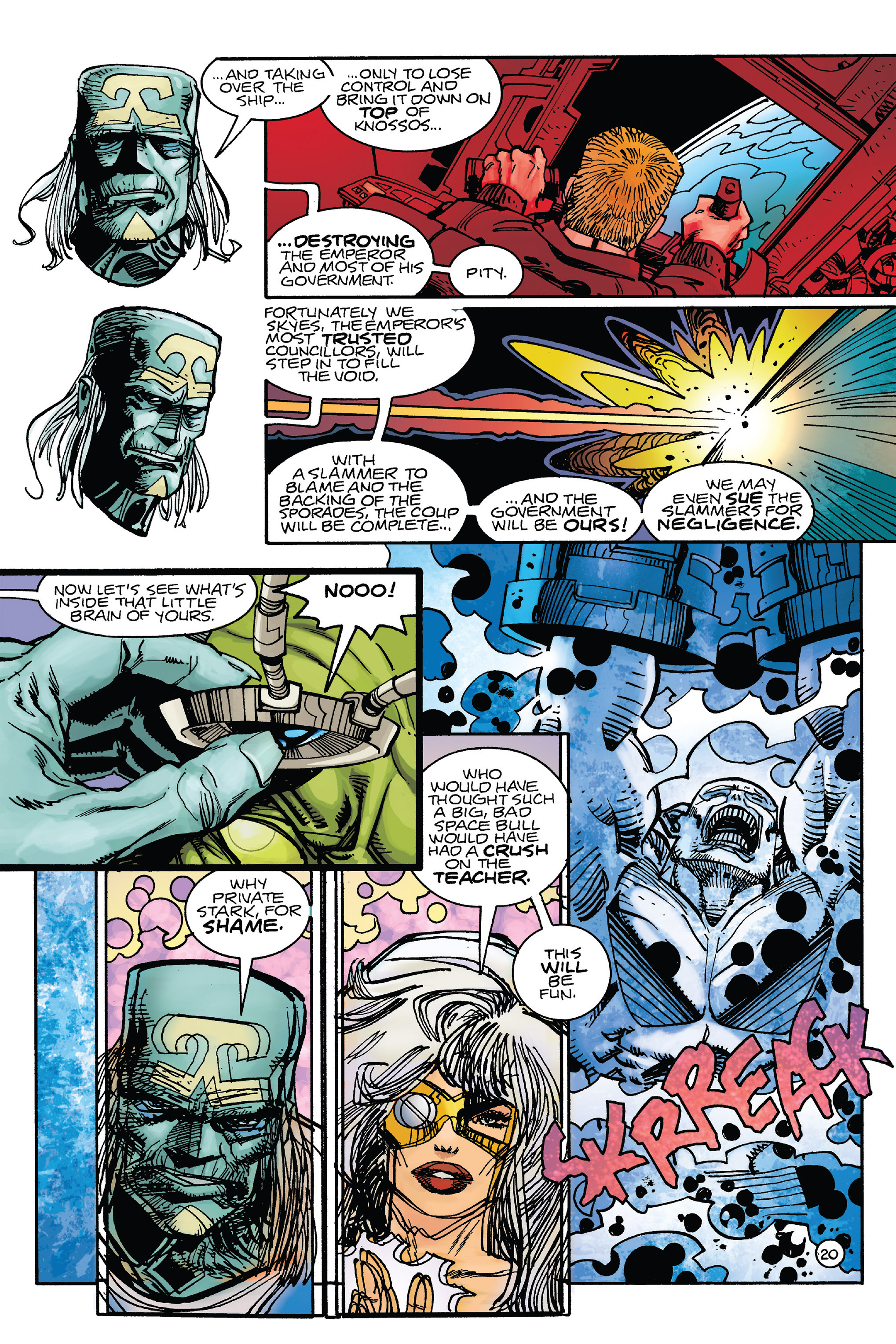 Read online Star Slammers, The Complete Collection comic -  Issue # TPB - 176