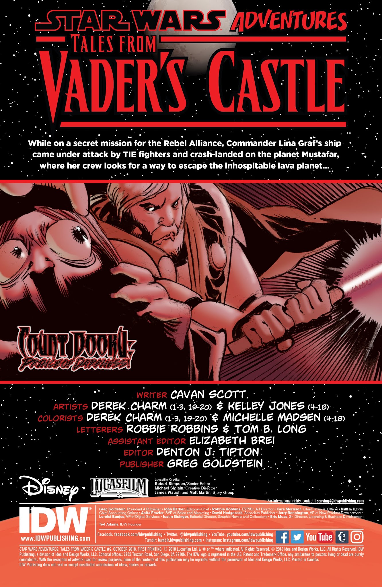 Read online Star Wars Adventures: Tales From Vader's Castle comic -  Issue #2 - 2