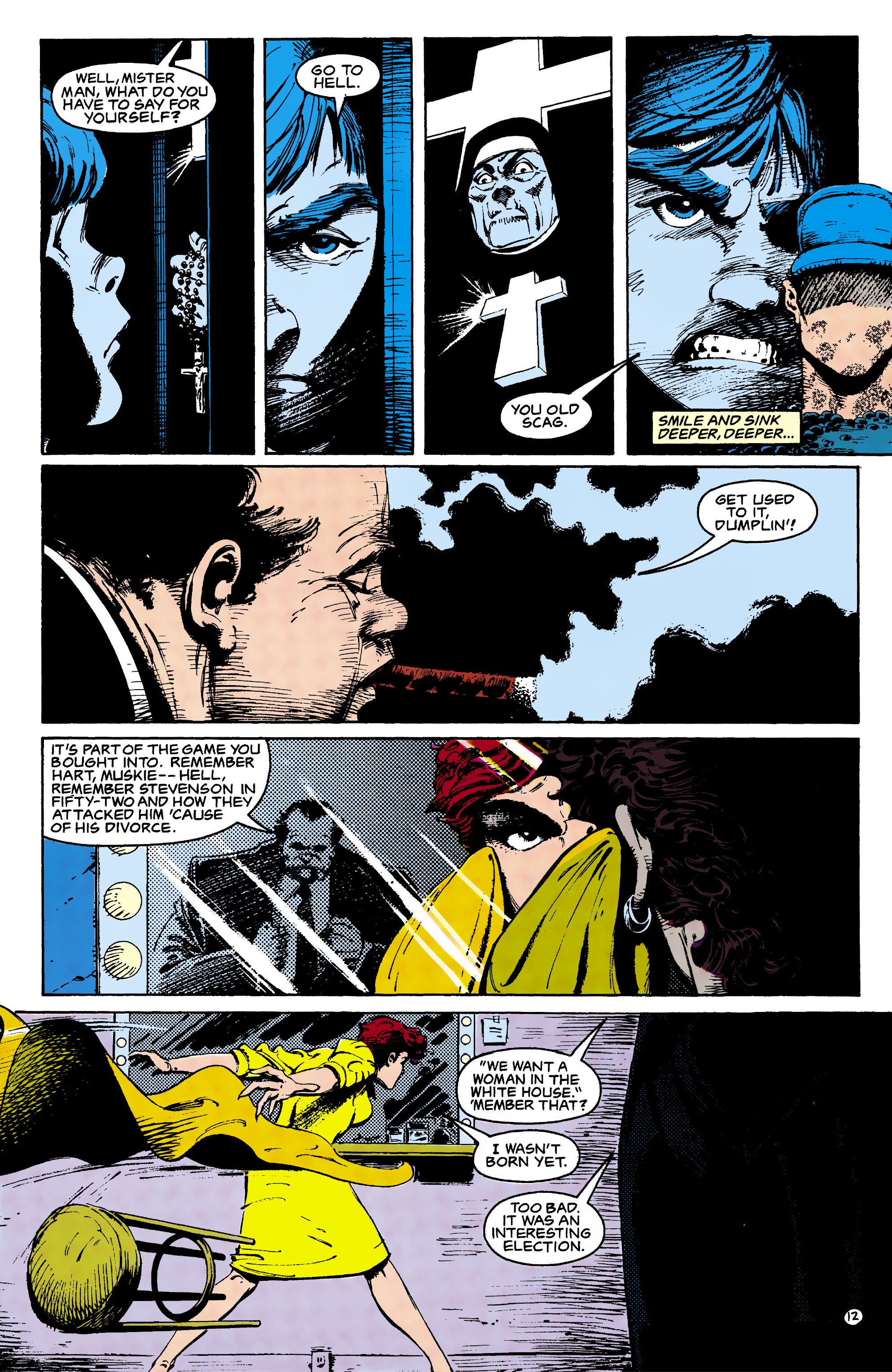 Read online The Question (1987) comic -  Issue #14 - 13