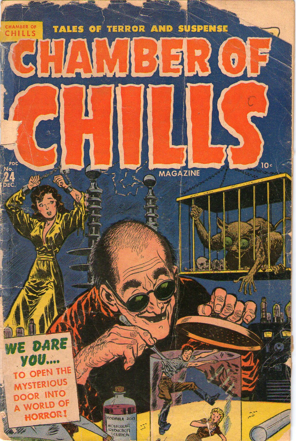 Read online Chamber of Chills (1951) comic -  Issue #24 - 1