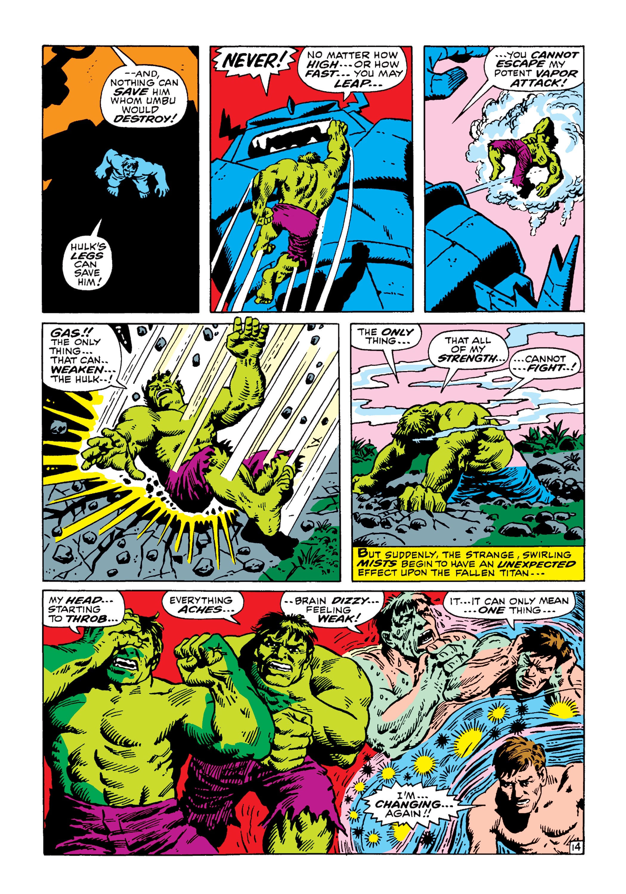 Read online Marvel Masterworks: The Incredible Hulk comic -  Issue # TPB 4 (Part 3) - 21