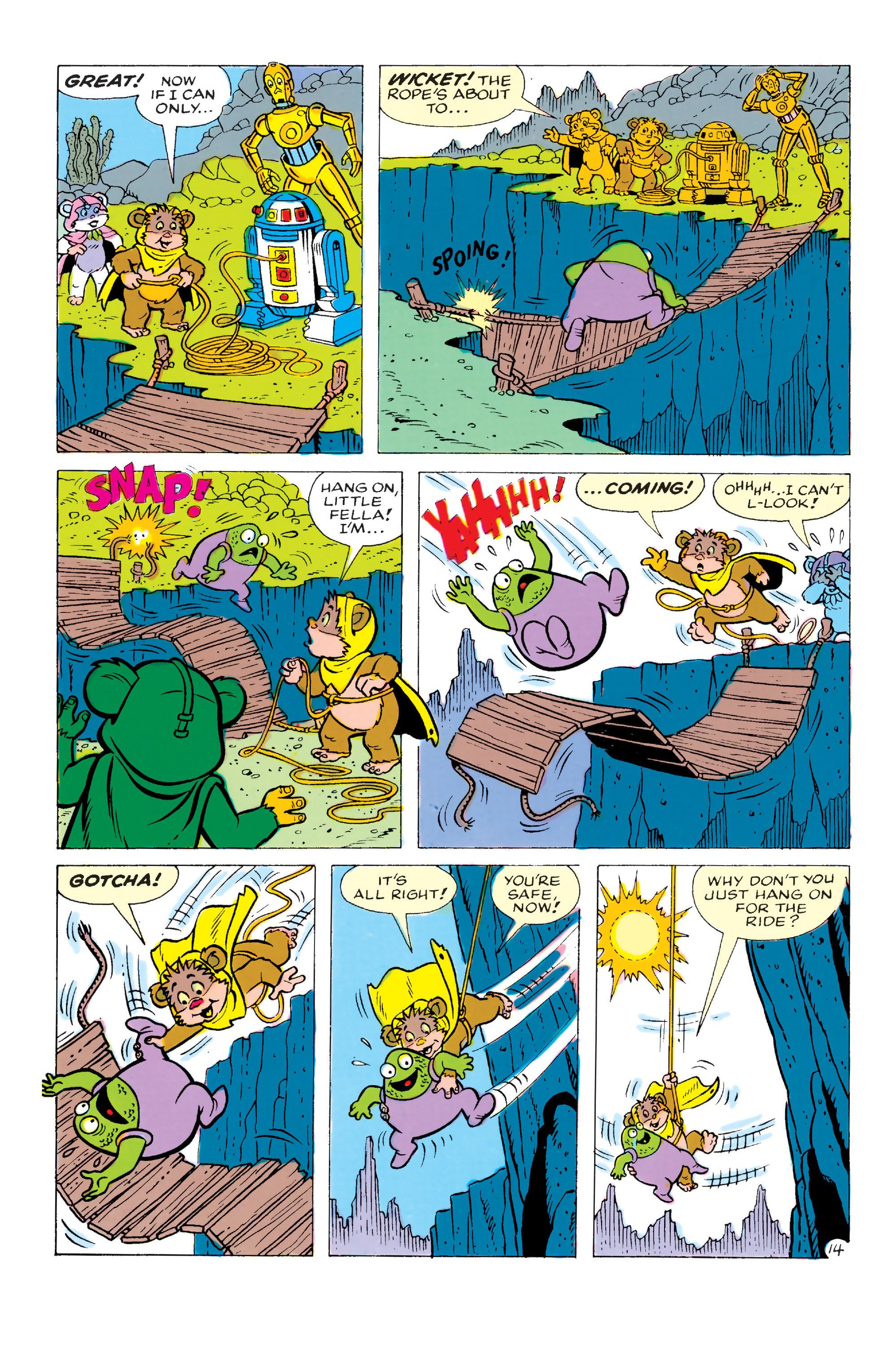 Read online Ewoks comic -  Issue #10 - 15