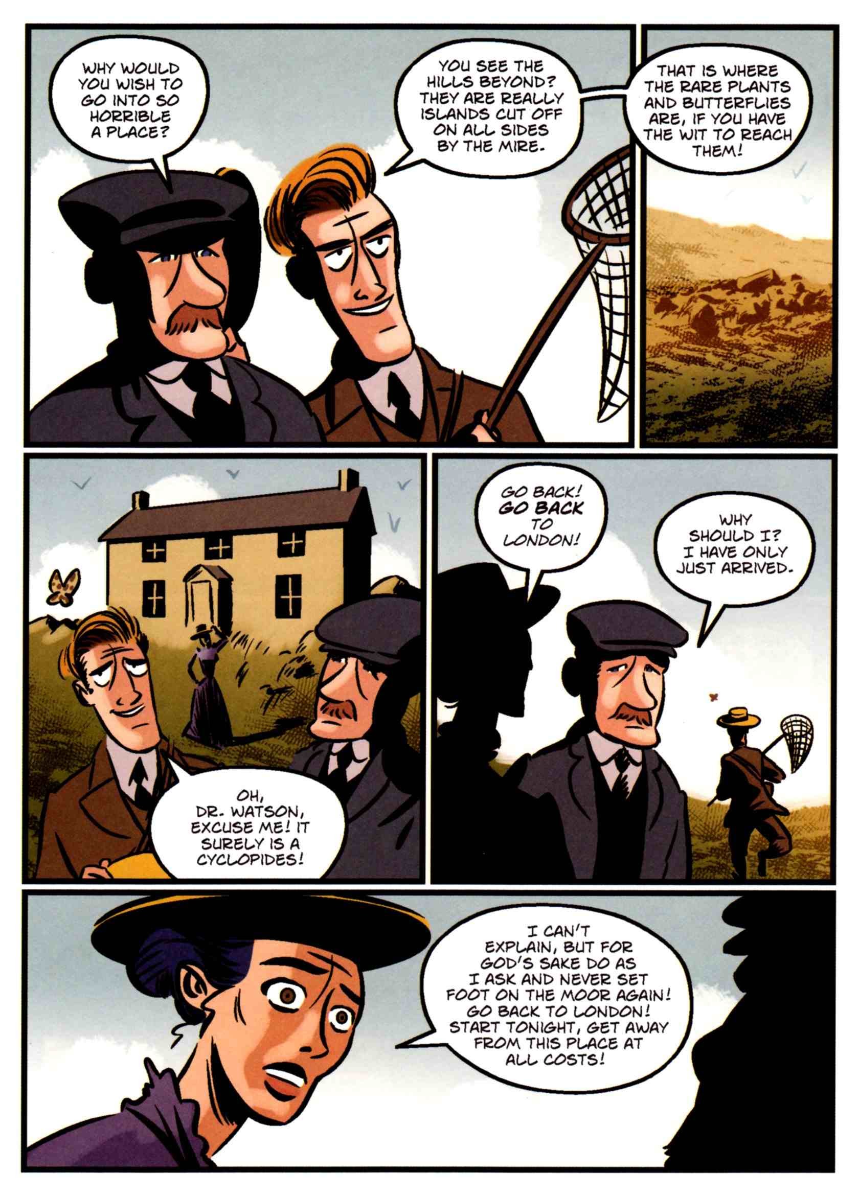 Read online The Hound of the Baskervilles (2009) comic -  Issue # TPB - 75