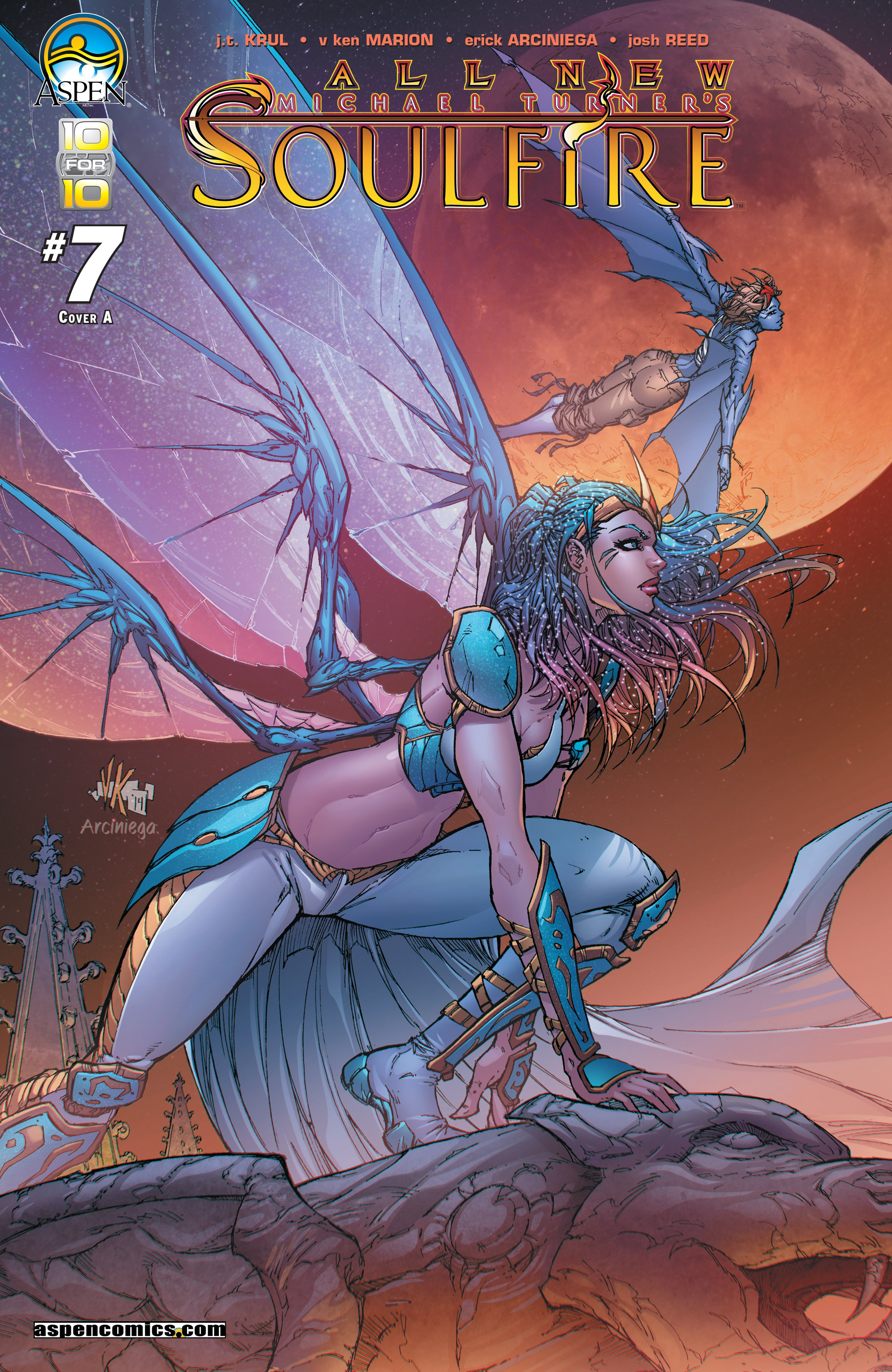 Read online Michael Turner's Soulfire (2013) comic -  Issue #7 - 1