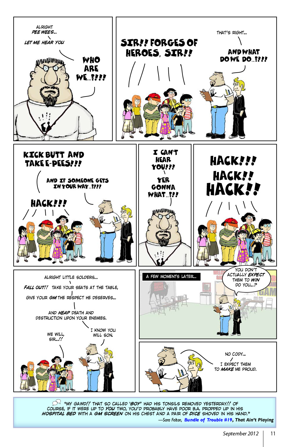 Read online Knights of the Dinner Table comic -  Issue #191 - 13