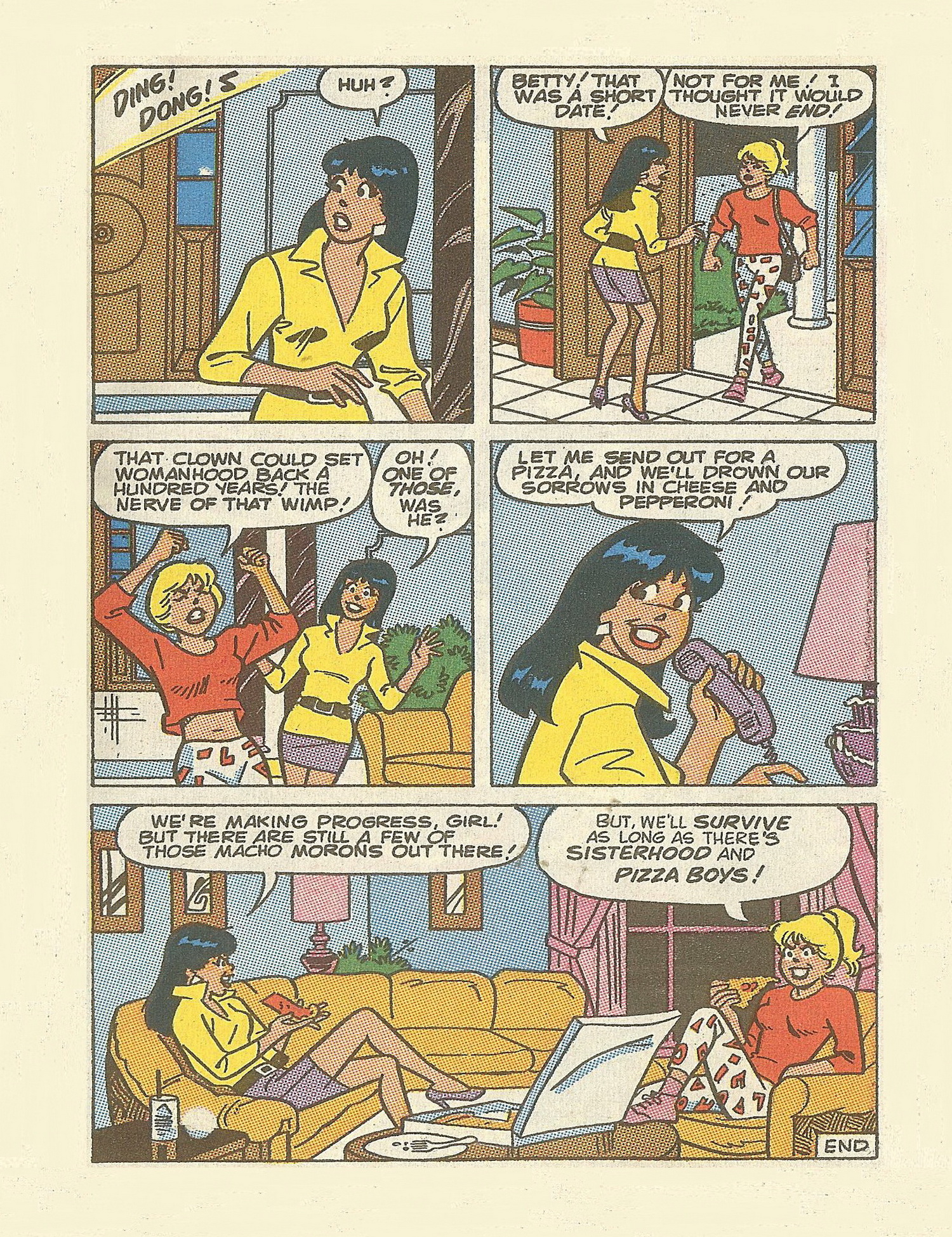 Read online Betty and Veronica Digest Magazine comic -  Issue #55 - 33