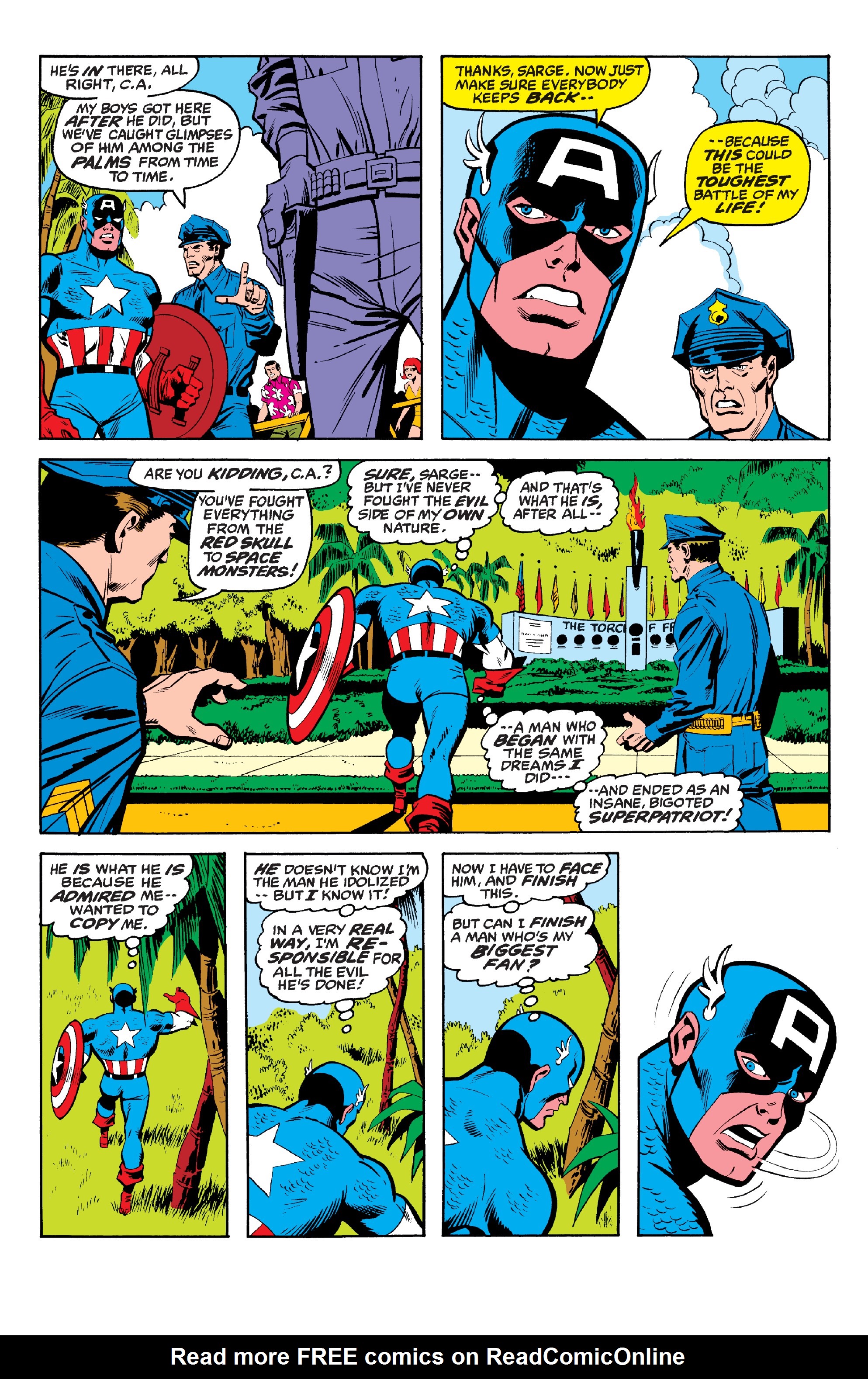 Read online Captain America Epic Collection comic -  Issue # TPB Hero or Hoax (Part 4) - 92