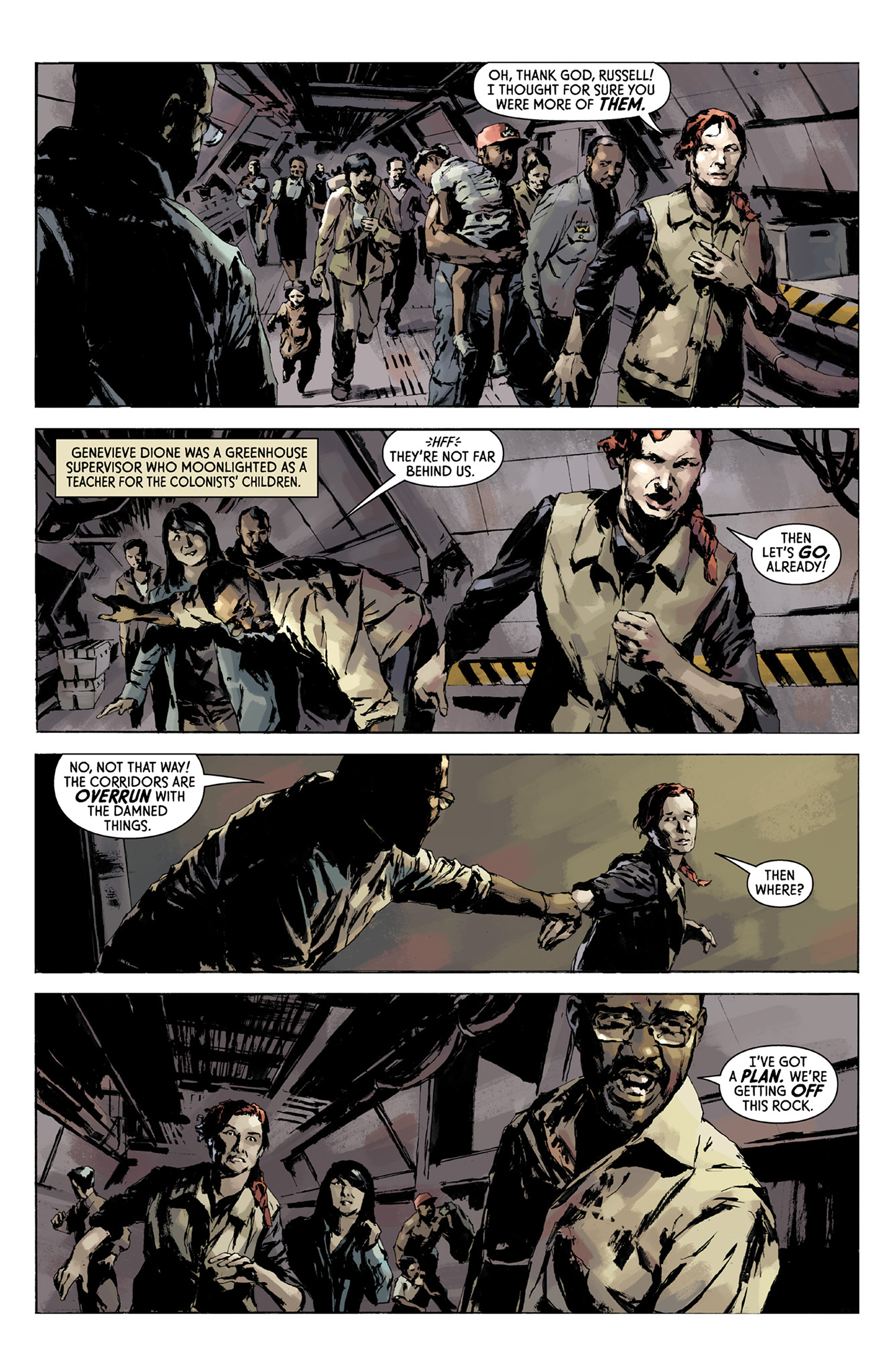 Read online Aliens: Fire and Stone comic -  Issue #1 - 5