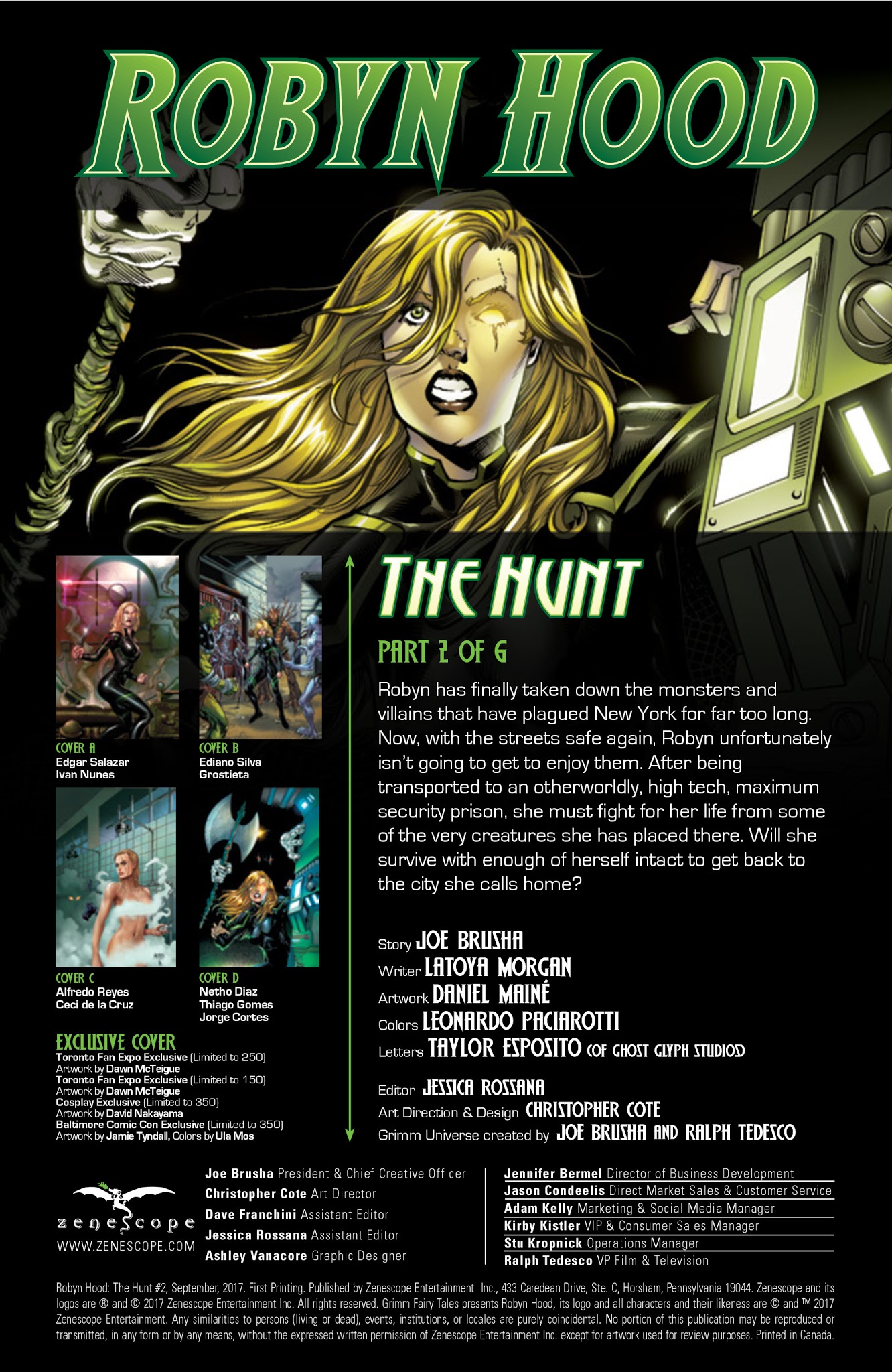 Read online Robyn Hood: The Hunt comic -  Issue #2 - 2