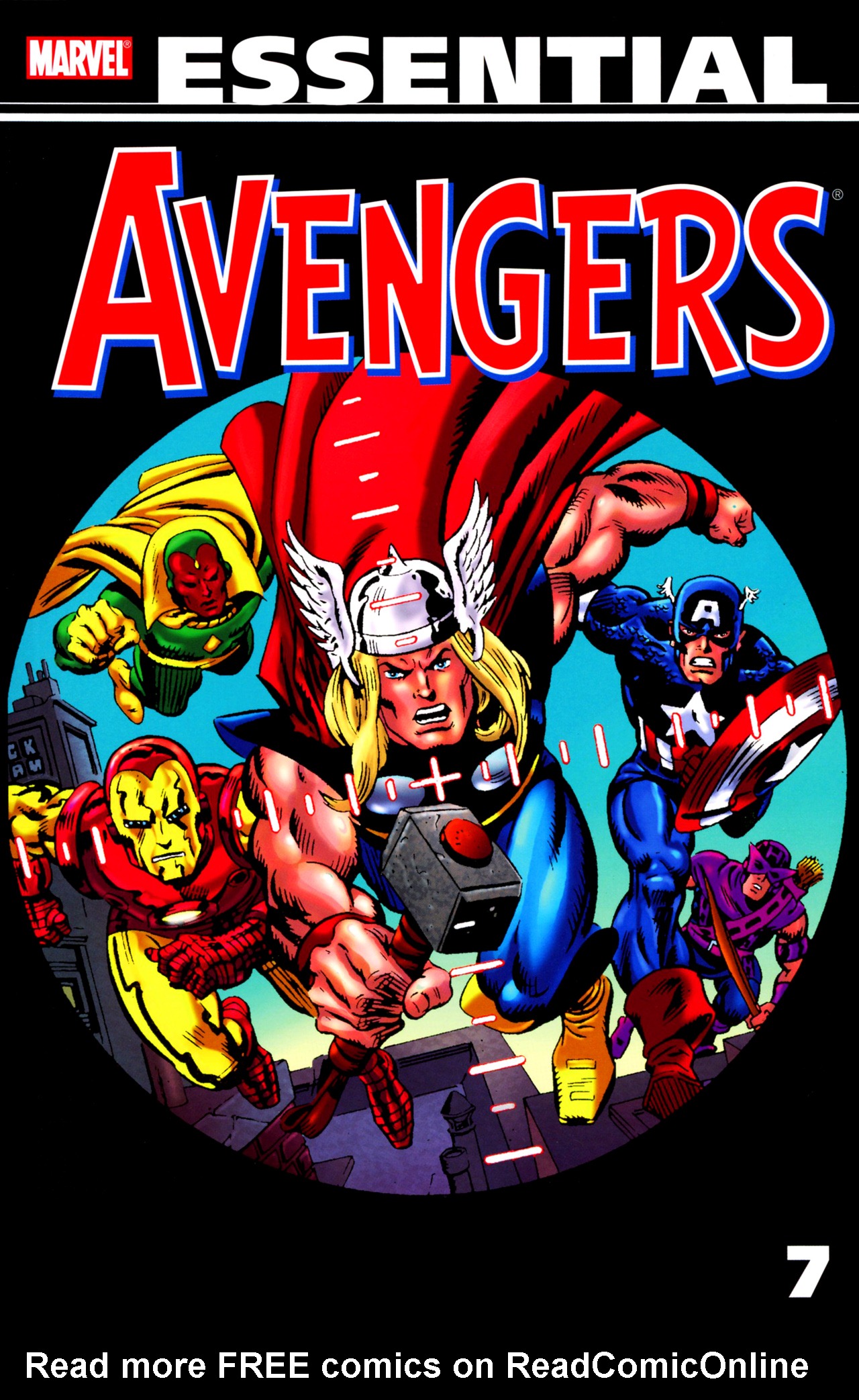 Read online Essential Avengers comic -  Issue # TPB 7 Part 1 - 1