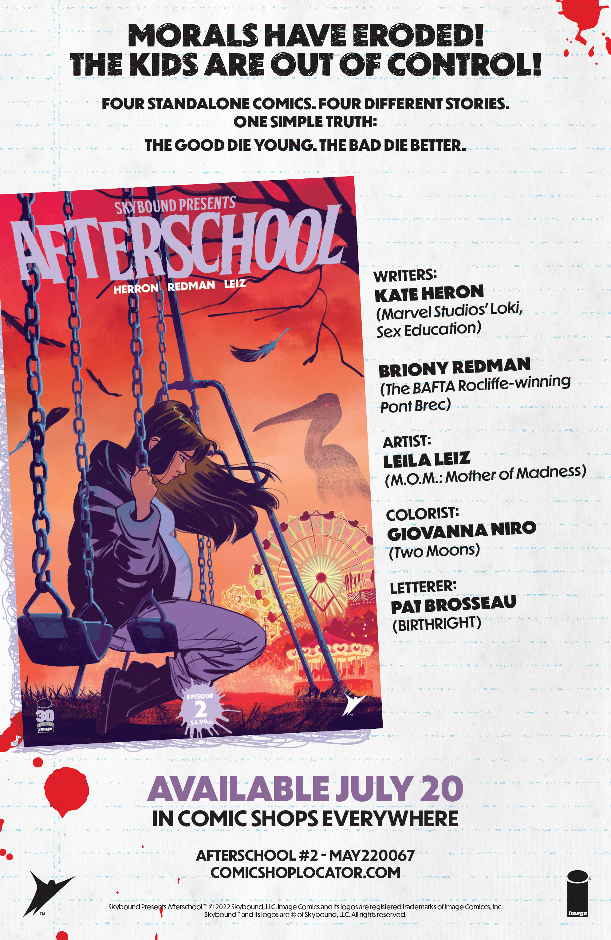 Read online Skybound Presents: Afterschool comic -  Issue #1 - 32