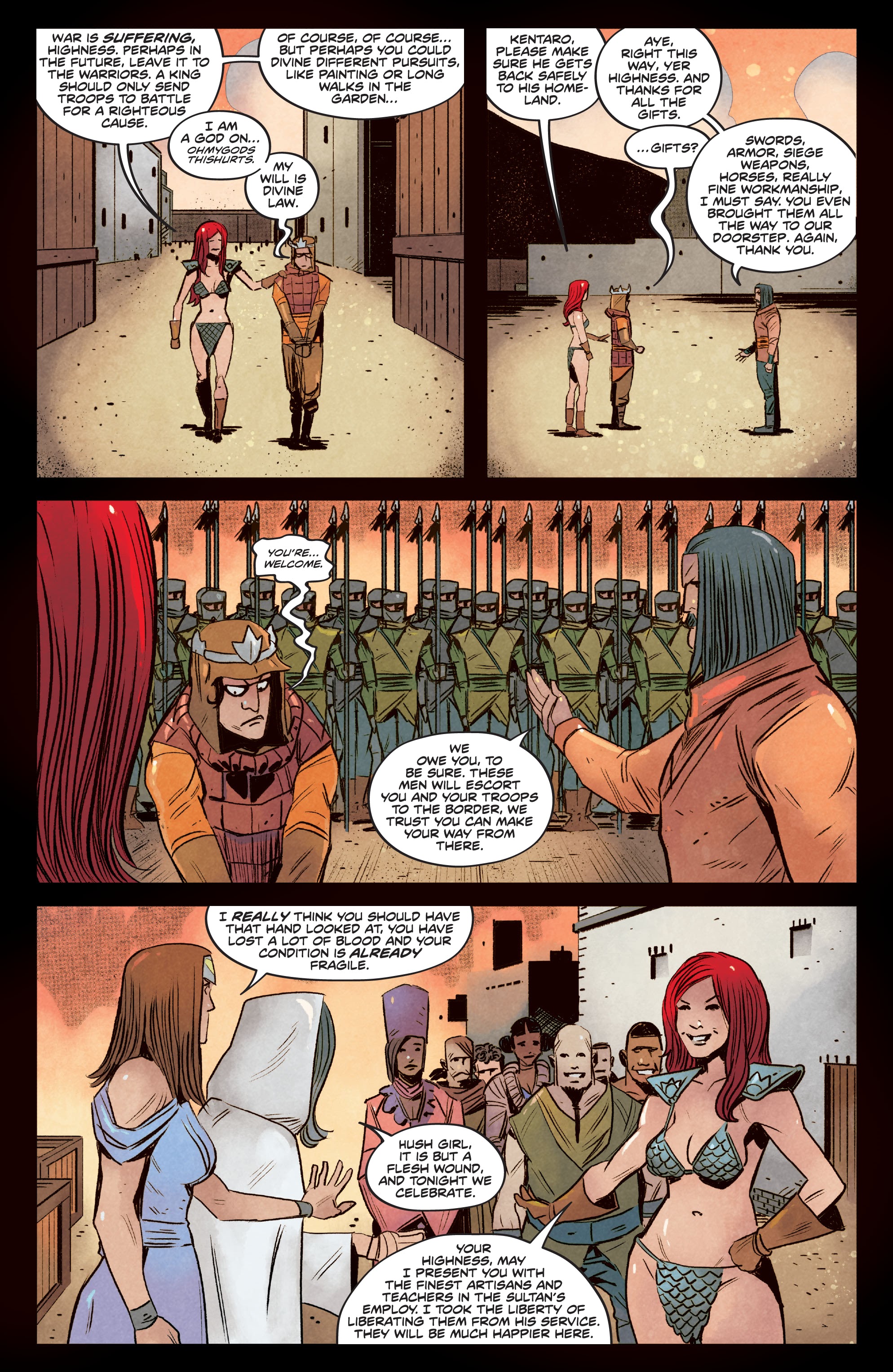 Read online Red Sonja (2019) comic -  Issue #28 - 20