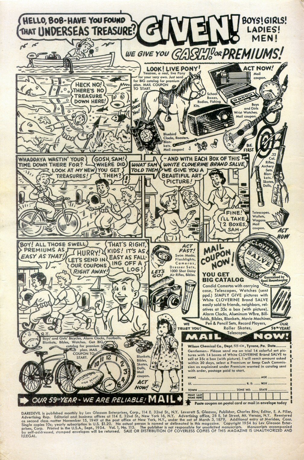 Read online Daredevil (1941) comic -  Issue #113 - 2