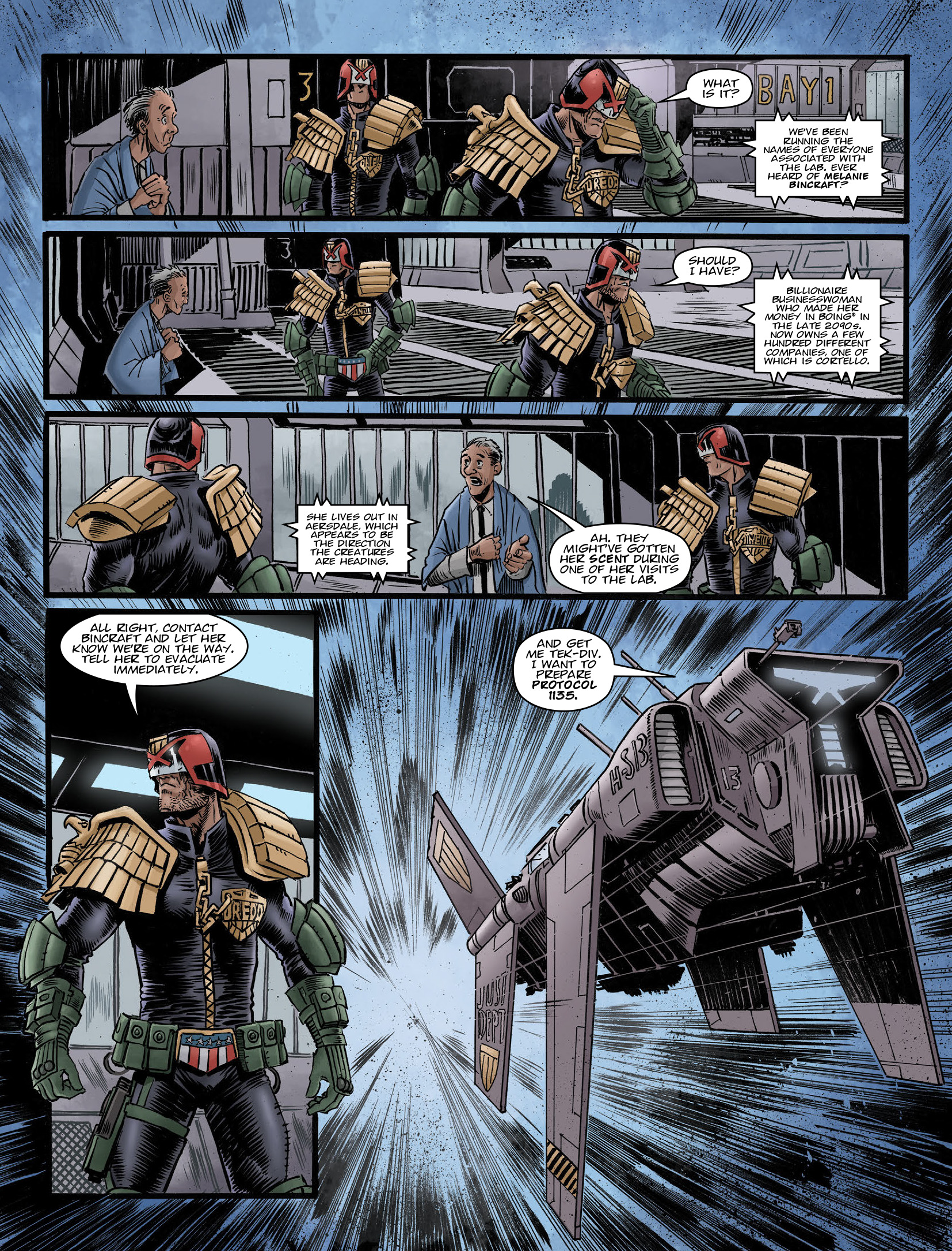 Read online Judge Dredd Megazine (Vol. 5) comic -  Issue #405 - 12