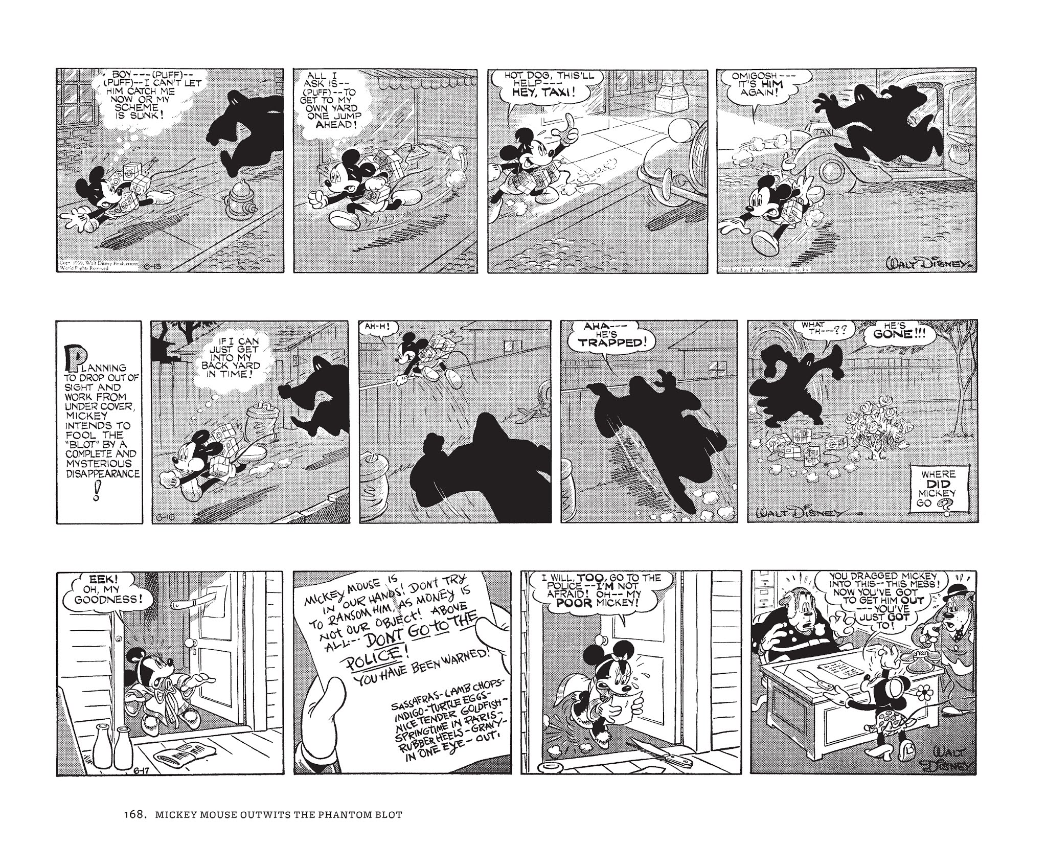 Read online Walt Disney's Mickey Mouse by Floyd Gottfredson comic -  Issue # TPB 5 (Part 2) - 68