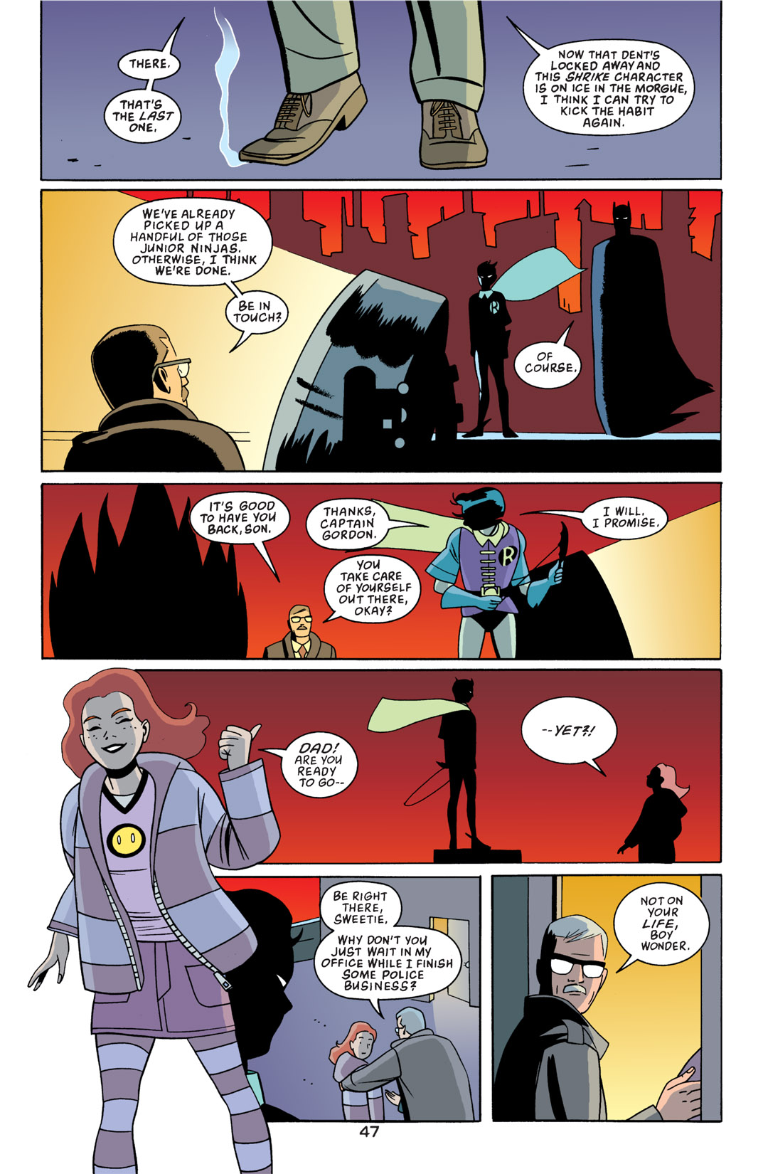 Read online Robin: Year One comic -  Issue #4 - 50