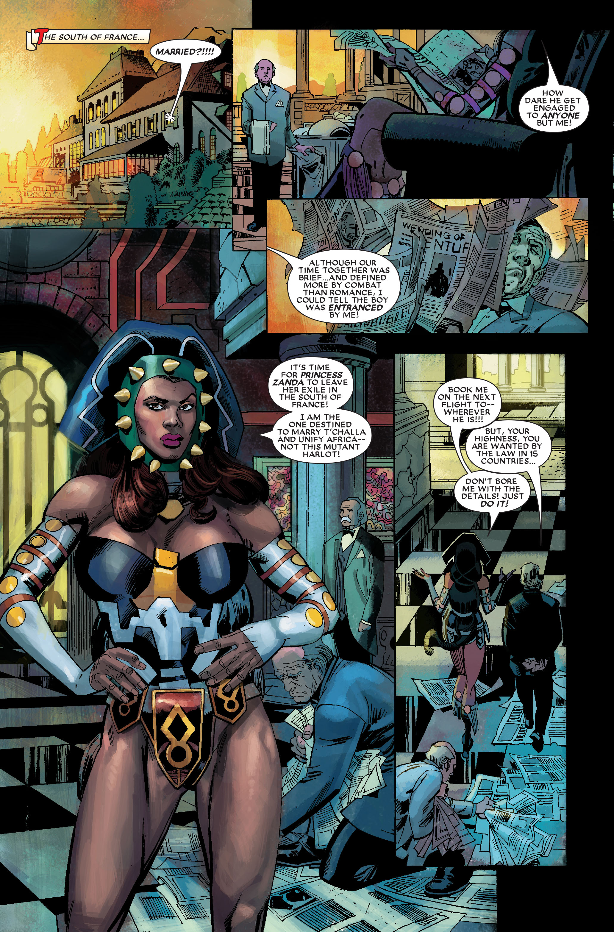 Read online Black Panther: The Bride comic -  Issue # TPB - 57