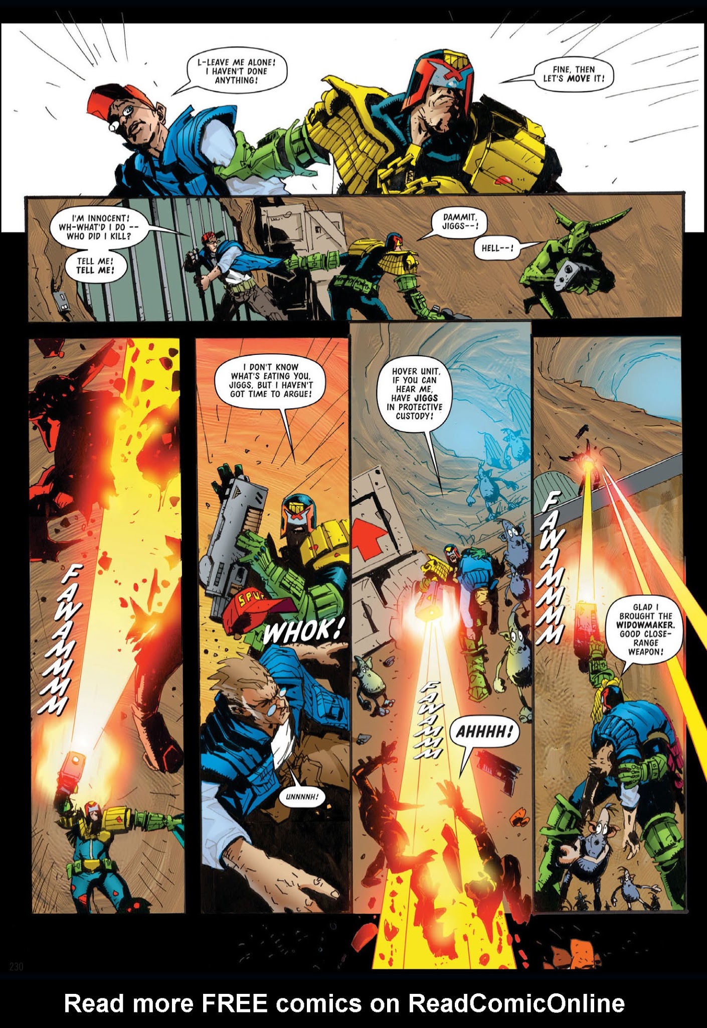 Read online Judge Dredd: The Complete Case Files comic -  Issue # TPB 31 - 231