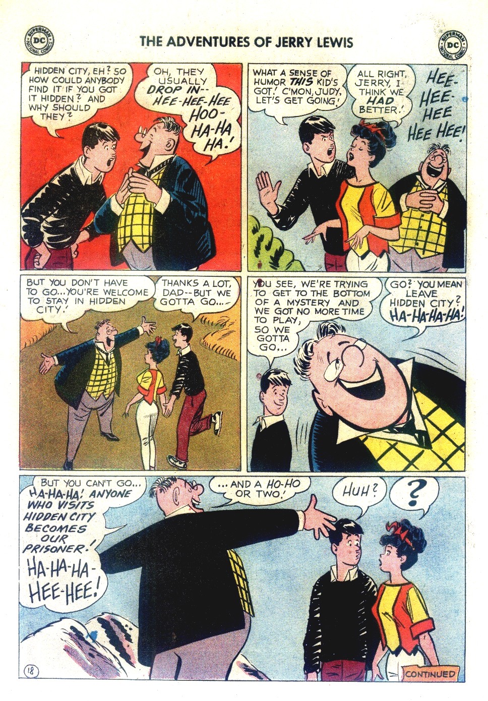 Read online The Adventures of Jerry Lewis comic -  Issue #64 - 22