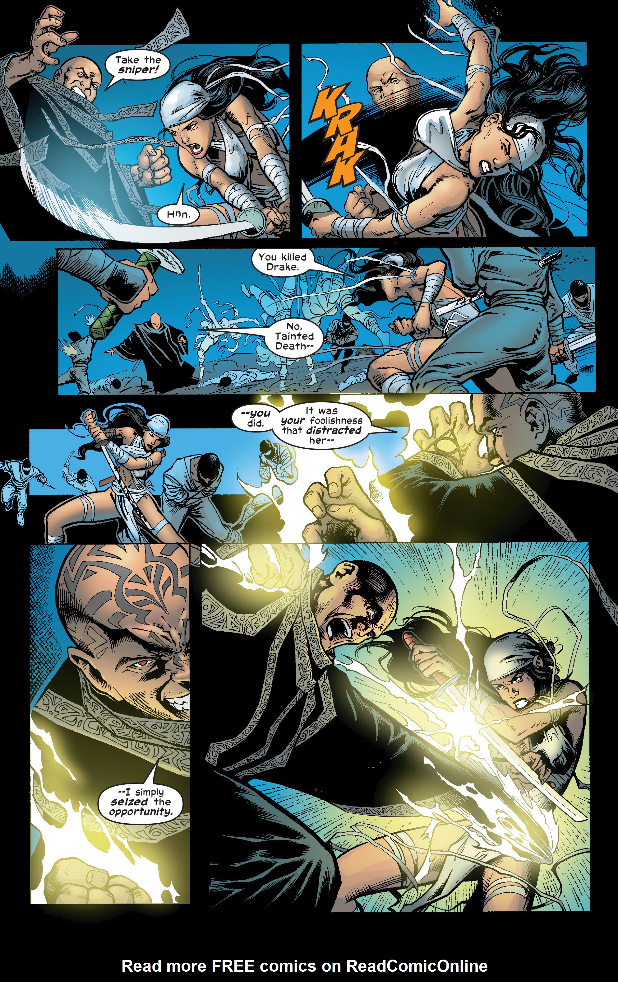 Read online Elektra (2001) comic -  Issue # _TPB Elektra by Greg Rucka Ultimate Collection (Part 4) - 63