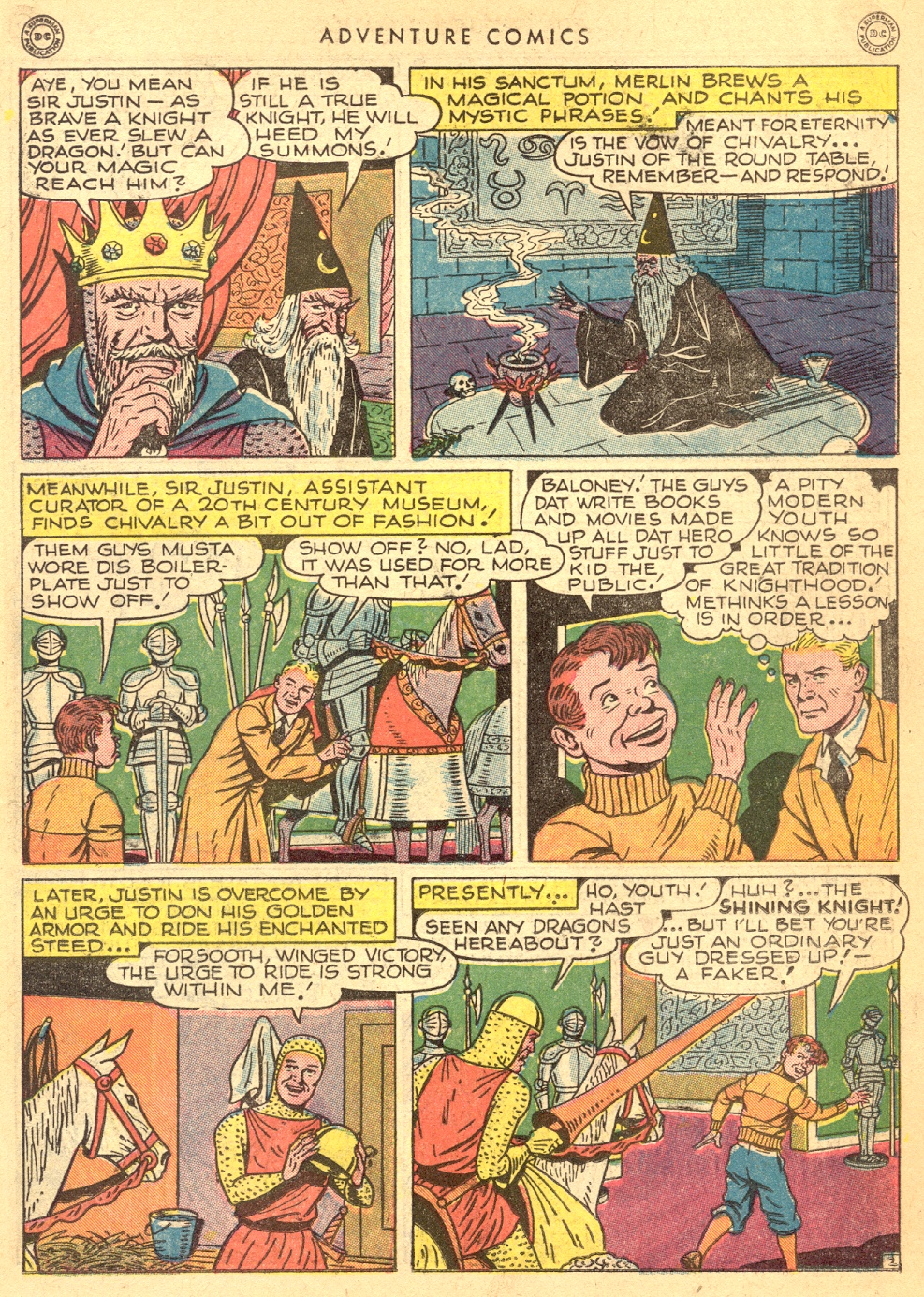Read online Adventure Comics (1938) comic -  Issue #132 - 33