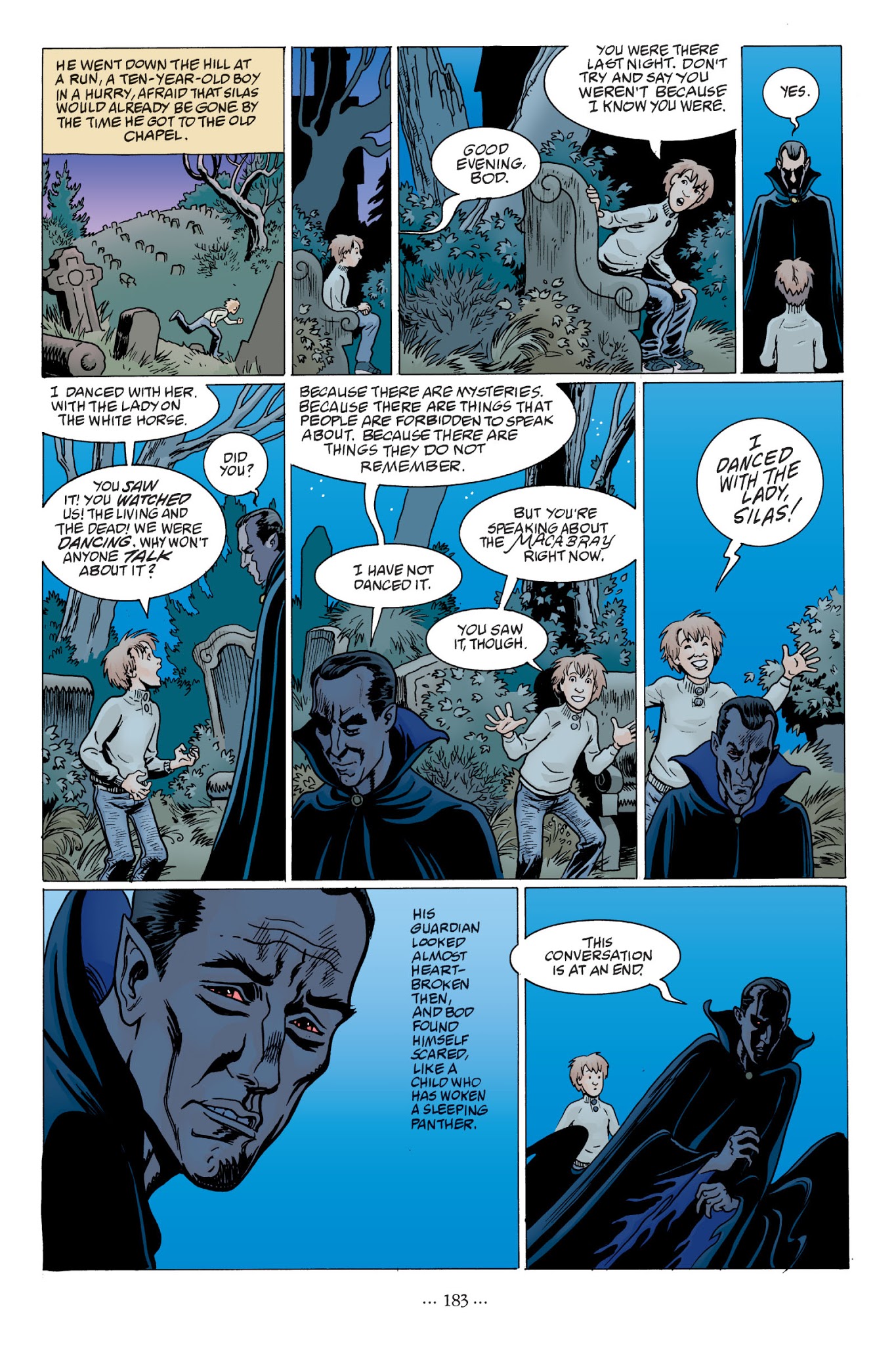 Read online The Graveyard Book: Graphic Novel comic -  Issue # TPB 1 - 188