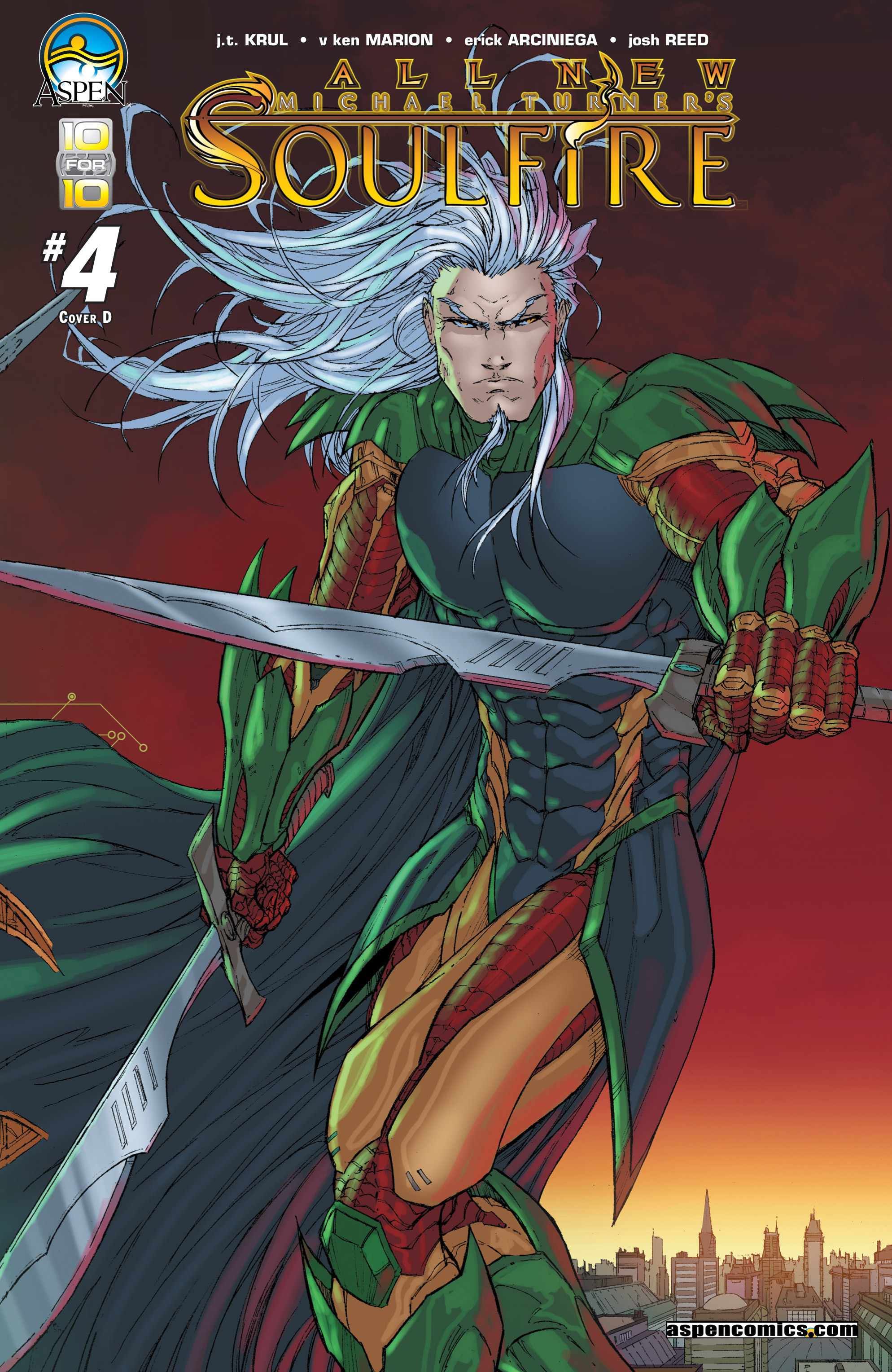 Read online Michael Turner's Soulfire (2013) comic -  Issue #4 - 4