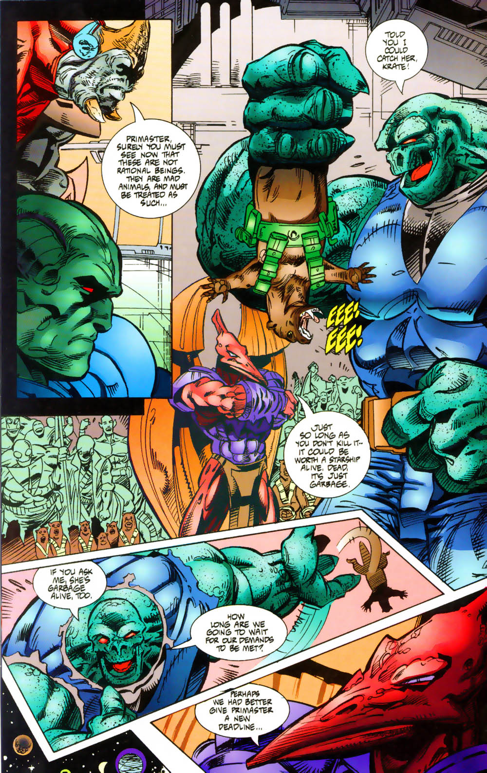 Read online Leonard Nimoy's Primortals (1995) comic -  Issue #2 - 10