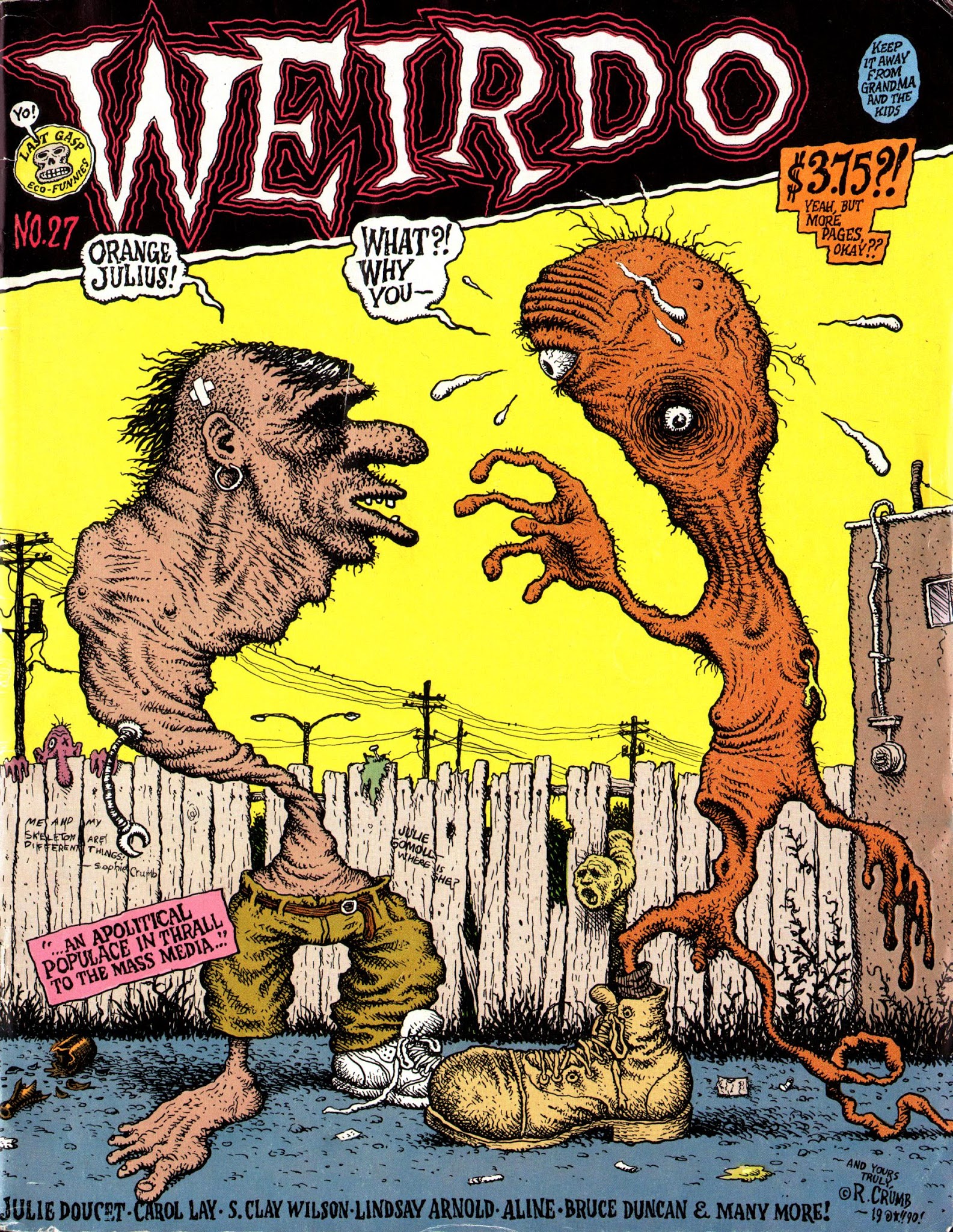 Read online Weirdo comic -  Issue #27 - 1