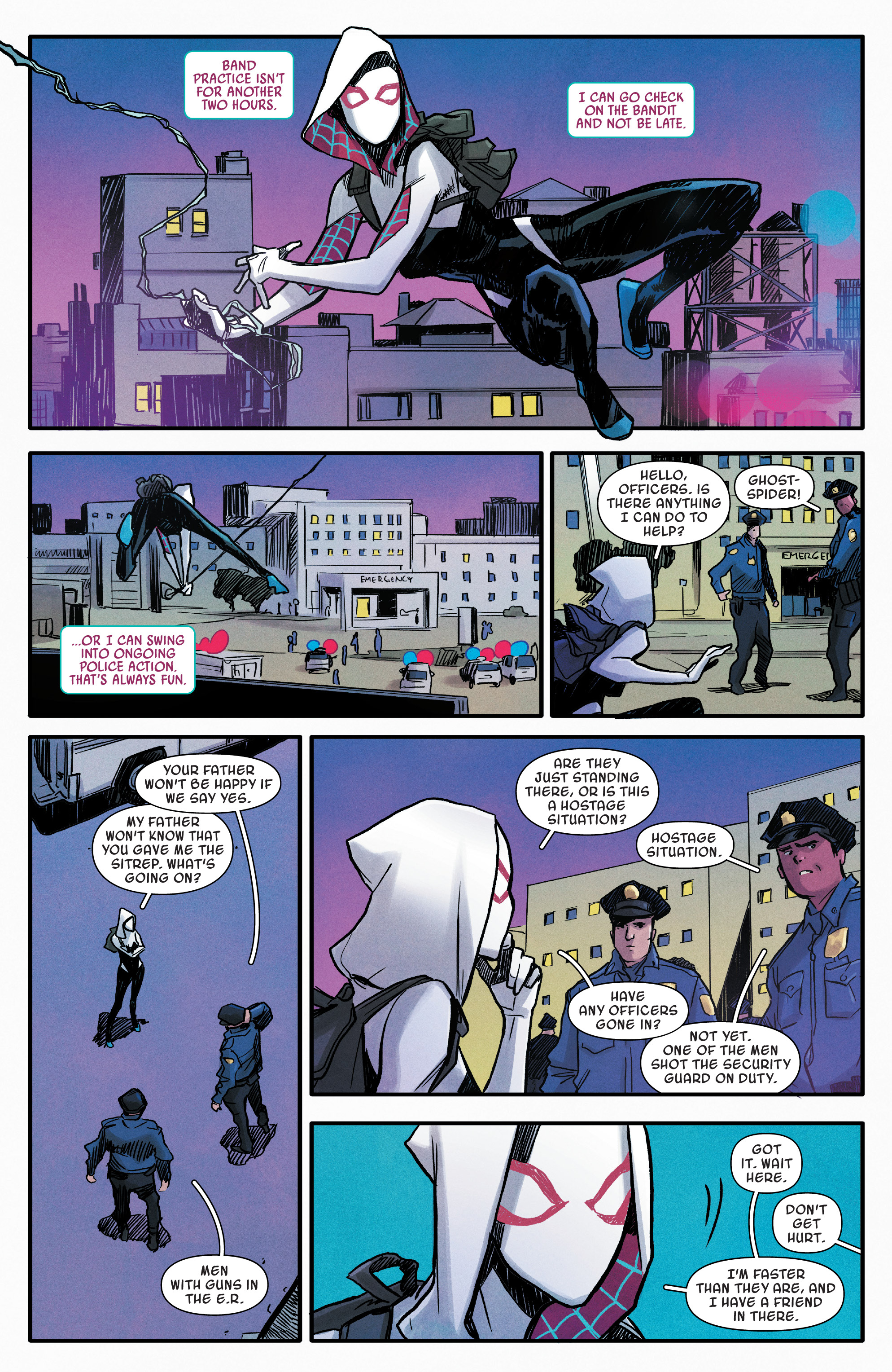 Read online Ghost-Spider comic -  Issue #4 - 7