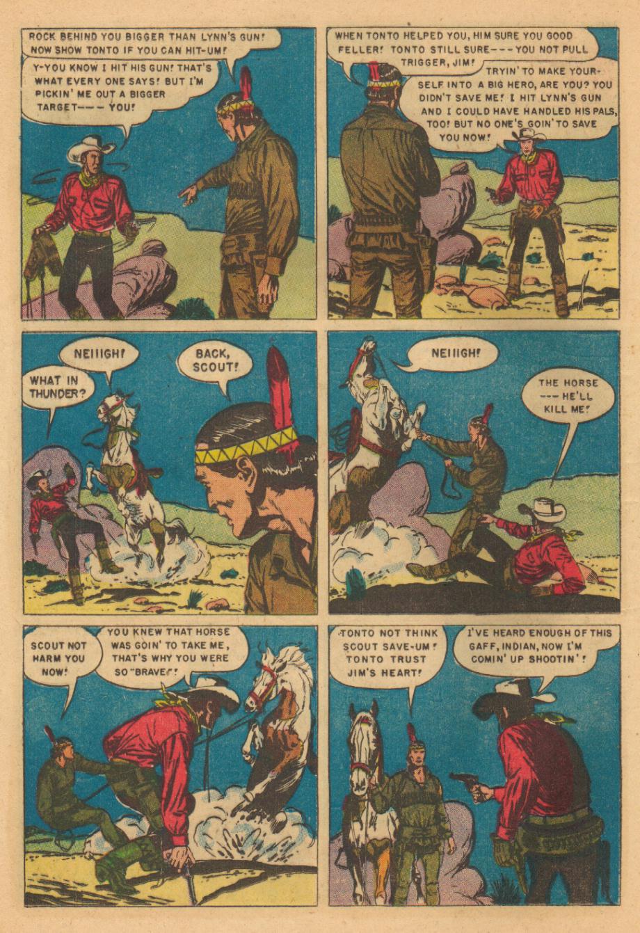 Read online Lone Ranger's Companion Tonto comic -  Issue #12 - 12
