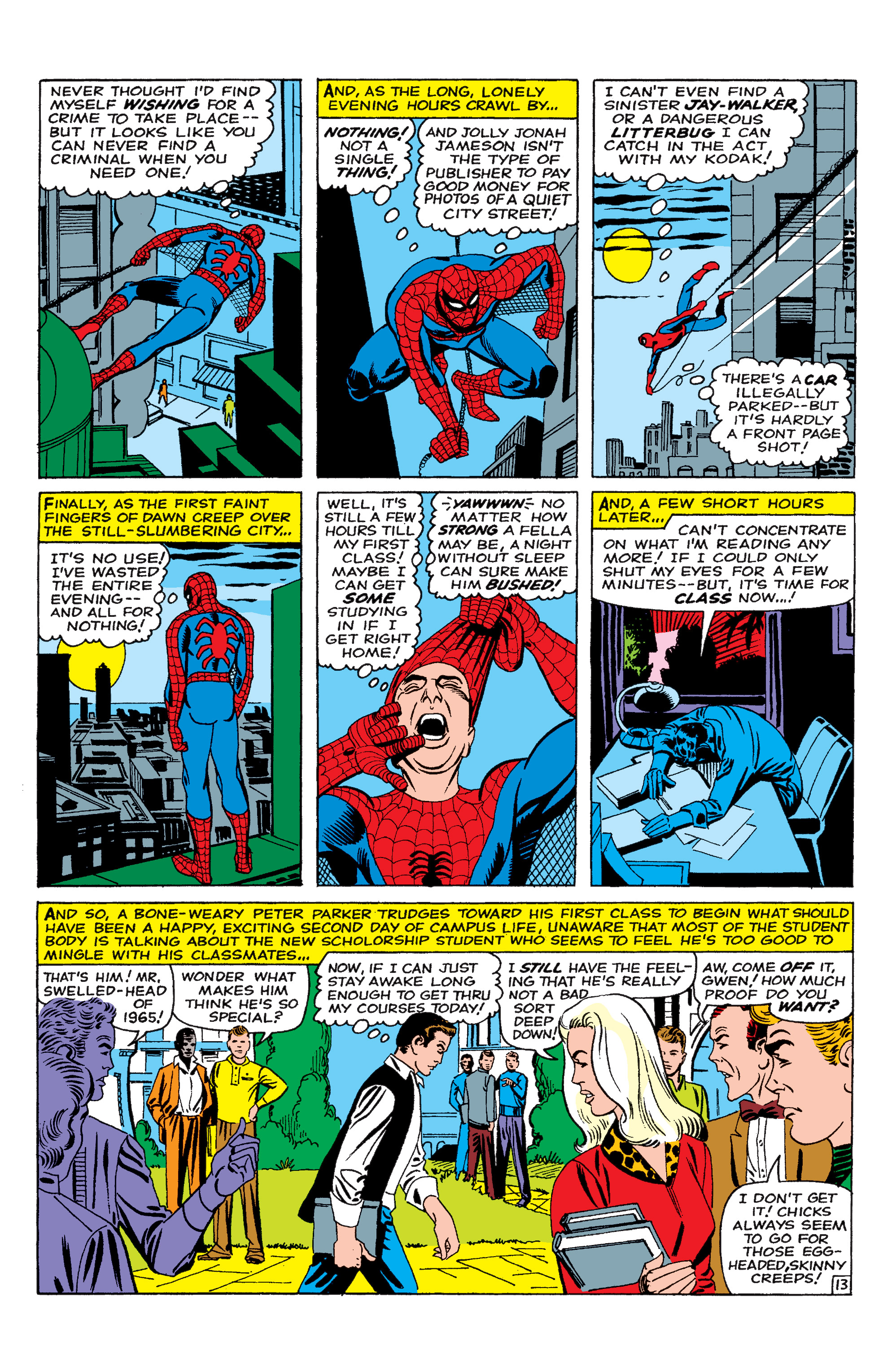 Read online Marvel Masterworks: The Amazing Spider-Man comic -  Issue # TPB 4 (Part 1) - 19
