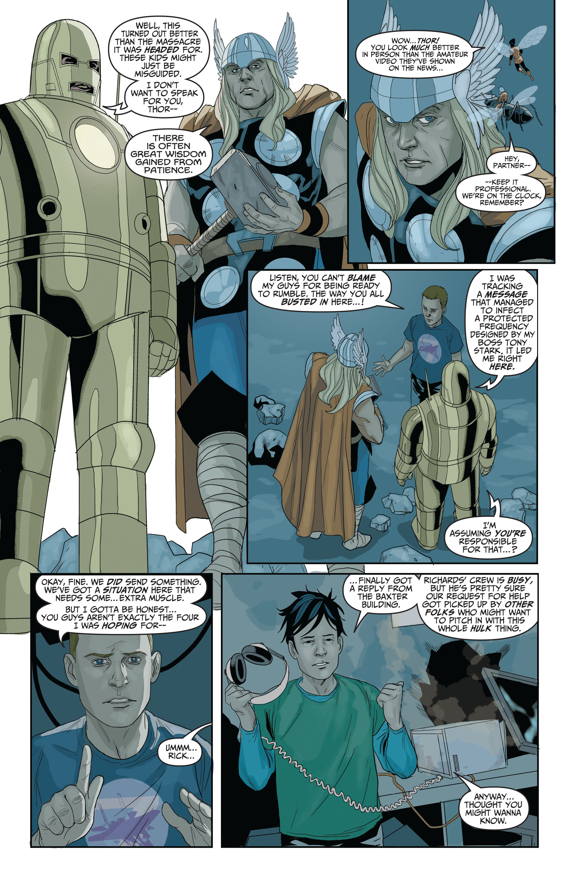 Read online Avengers: The Origin comic -  Issue #2 - 7