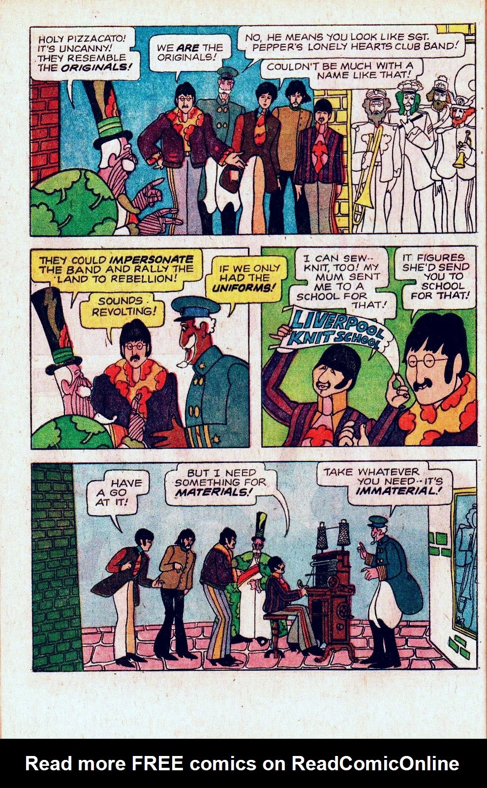 Read online Beatles: Yellow Submarine comic -  Issue # Full - 48