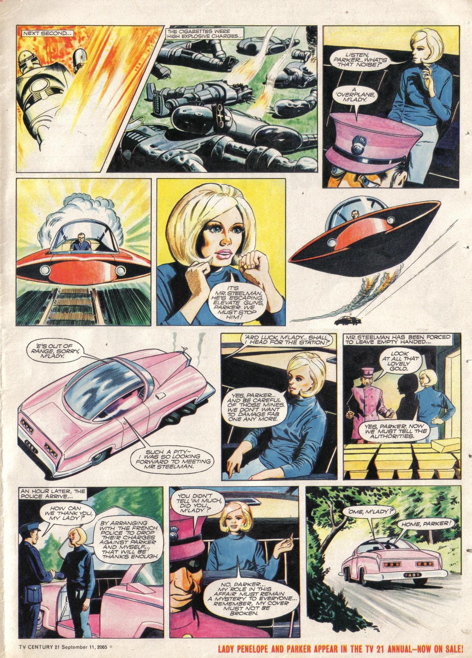 Read online TV Century 21 (TV 21) comic -  Issue #34 - 16