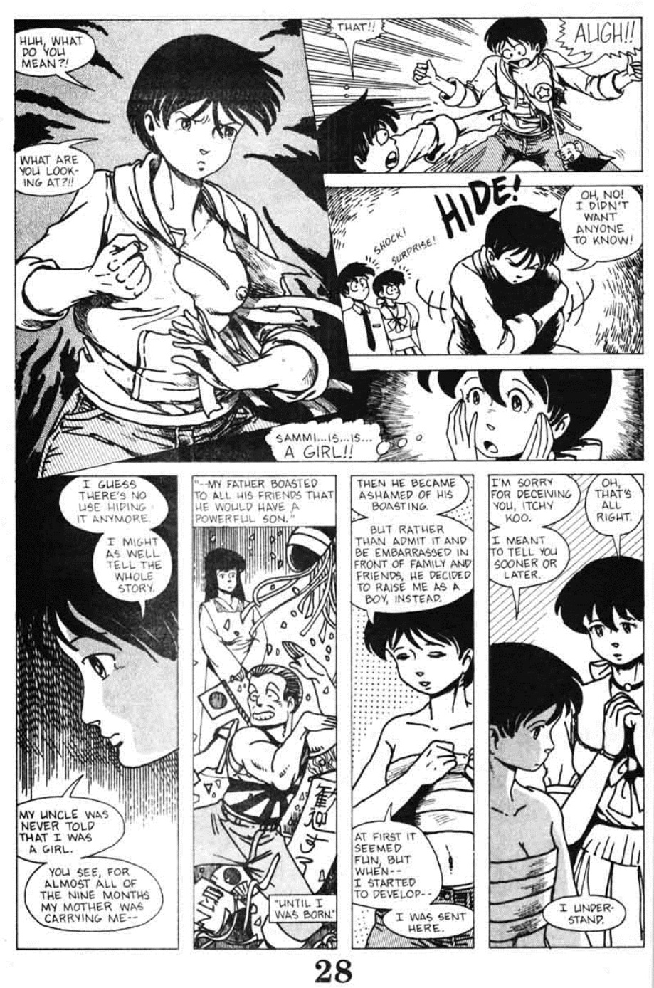 Read online Ninja High School (1986) comic -  Issue #6 - 30