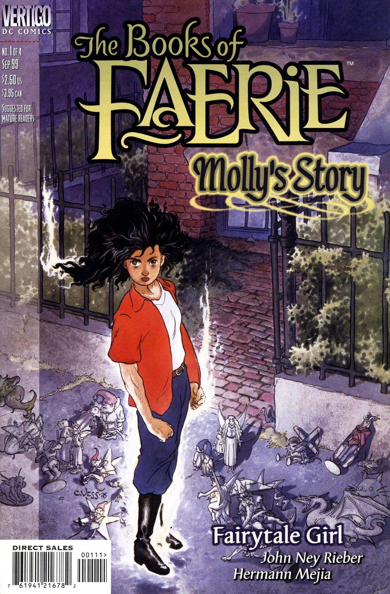 Read online The Books of Faerie: Molly's Story comic -  Issue #1 - 1