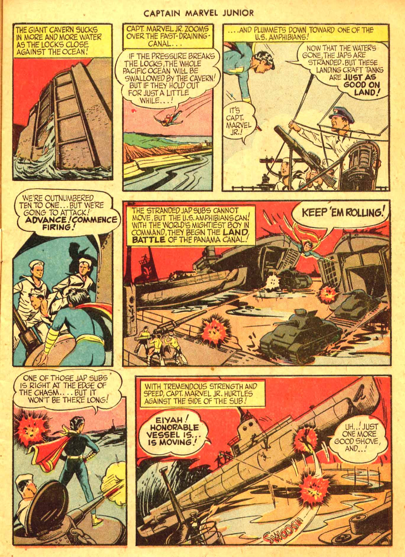 Read online Captain Marvel, Jr. comic -  Issue #25 - 9