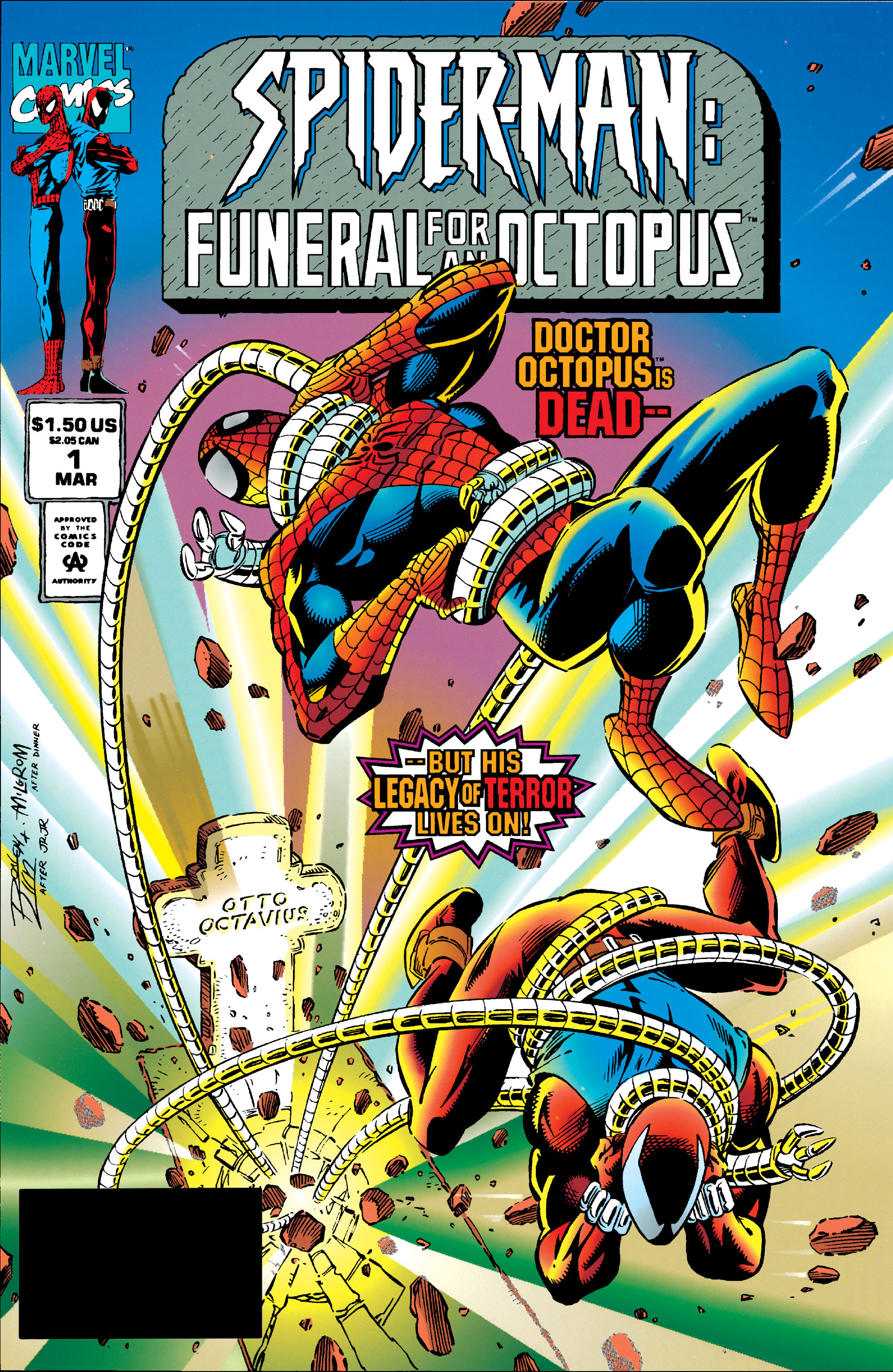 Read online Spider-Man: Funeral for an Octopus comic -  Issue #1 - 1