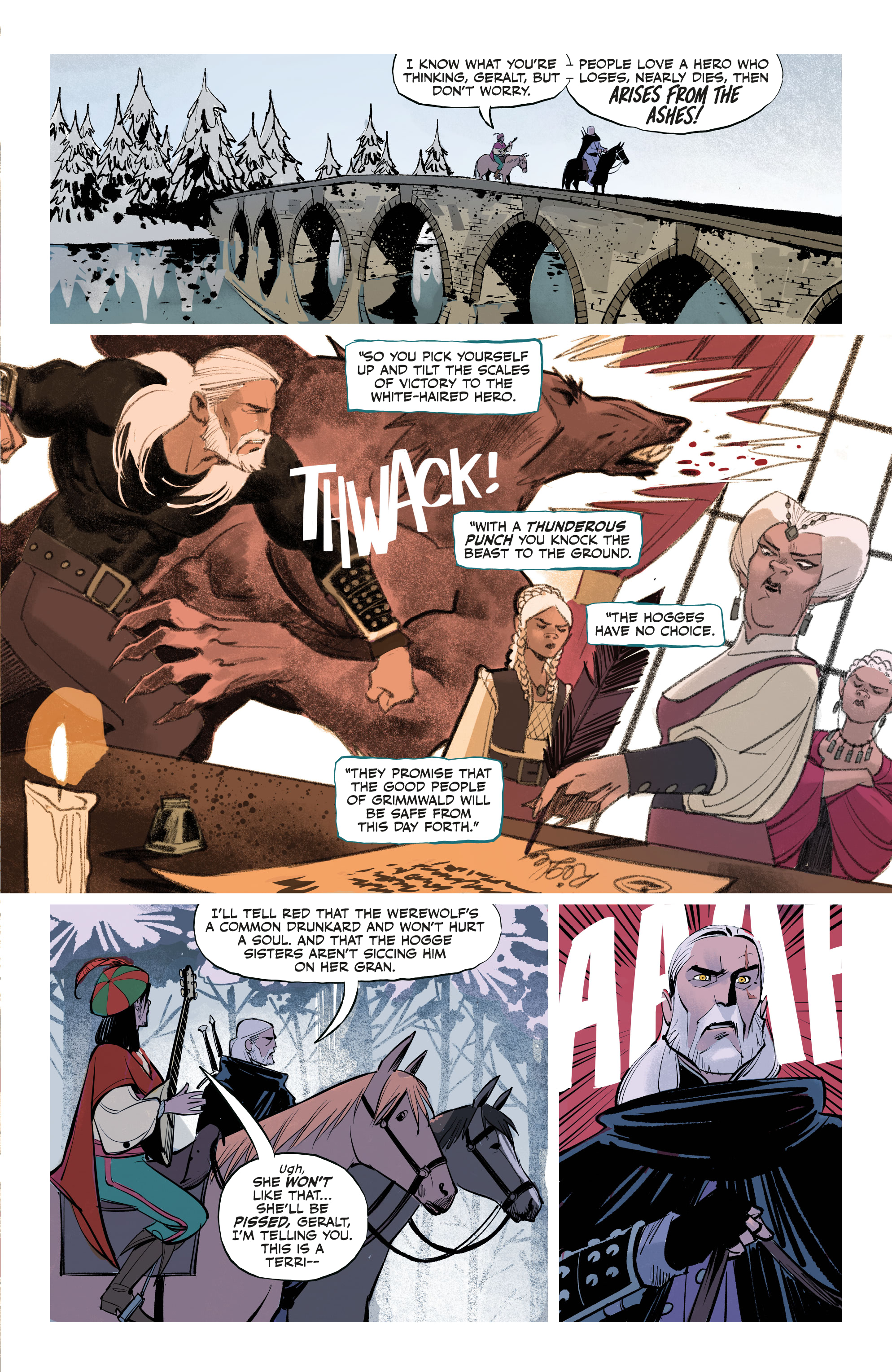 Read online The Witcher: The Ballad of Two Wolves comic -  Issue #2 - 15
