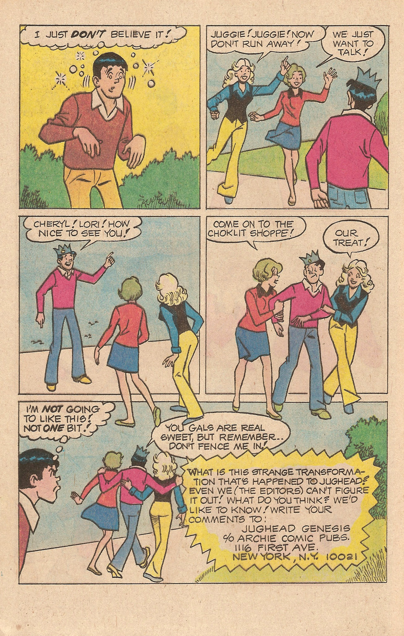 Read online Jughead (1965) comic -  Issue #283 - 8
