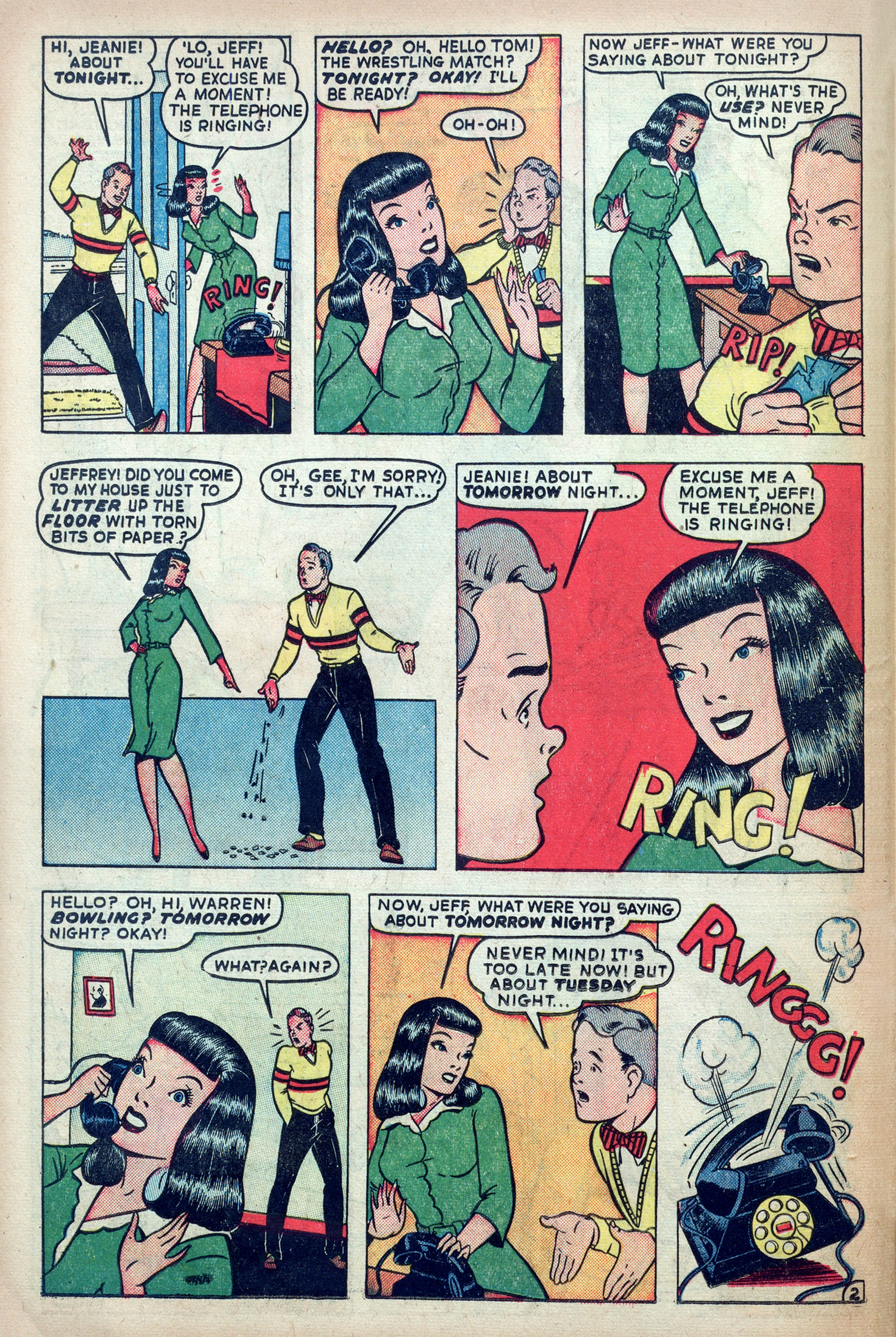 Read online Willie Comics (1946) comic -  Issue #15 - 38