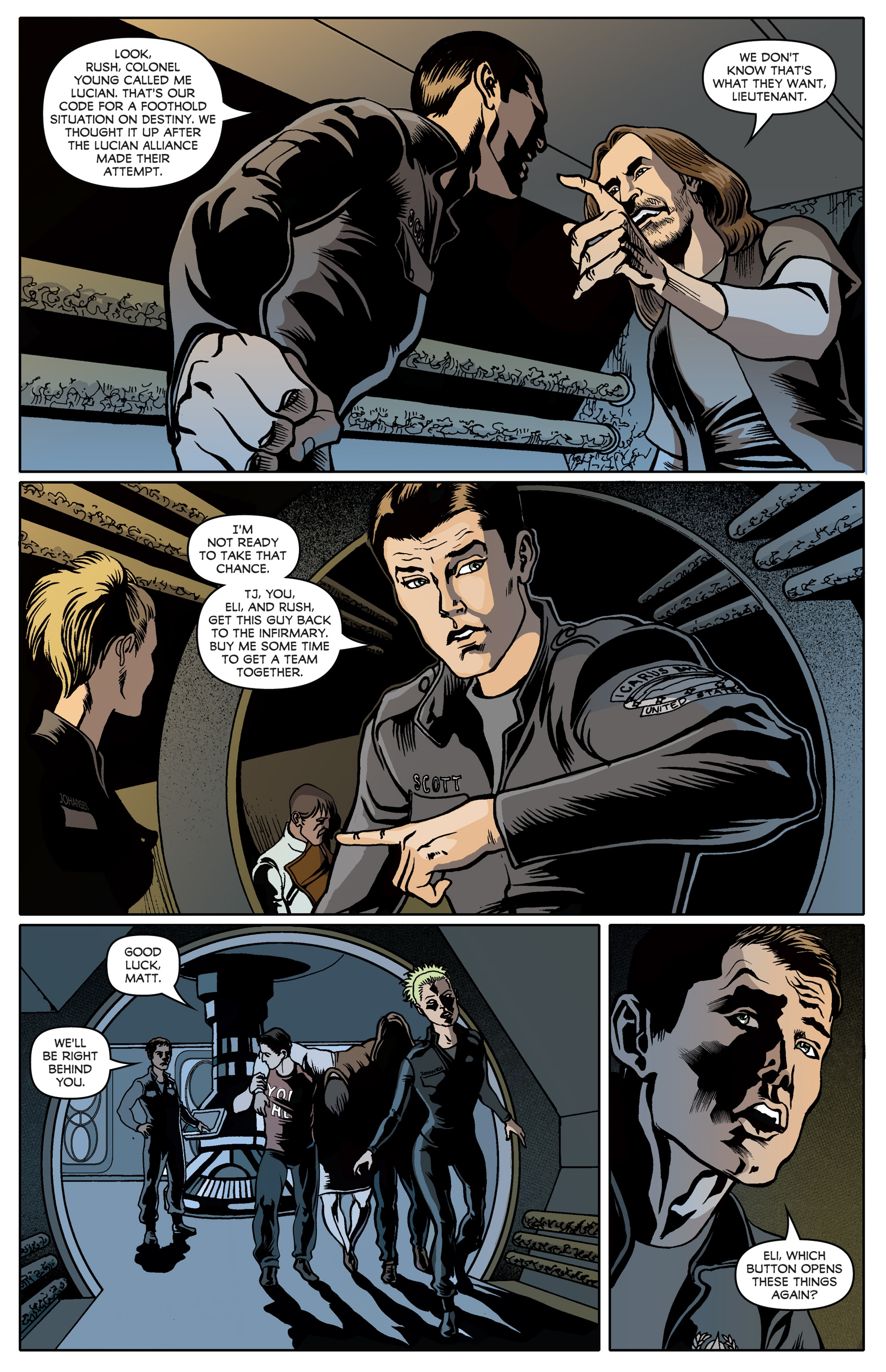 Read online Stargate Universe comic -  Issue #2 - 13