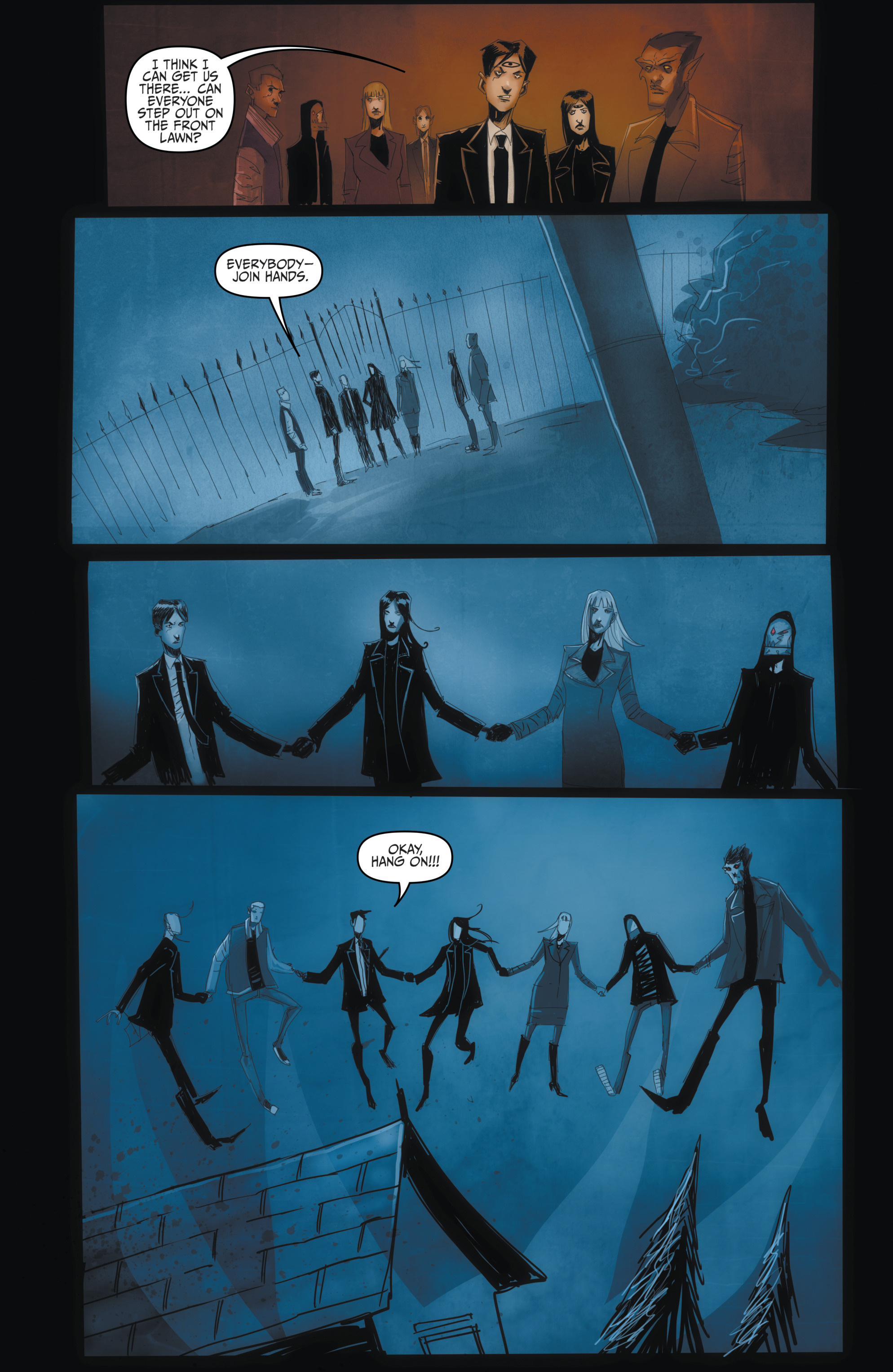 Read online The October Faction: Deadly Season comic -  Issue #5 - 7